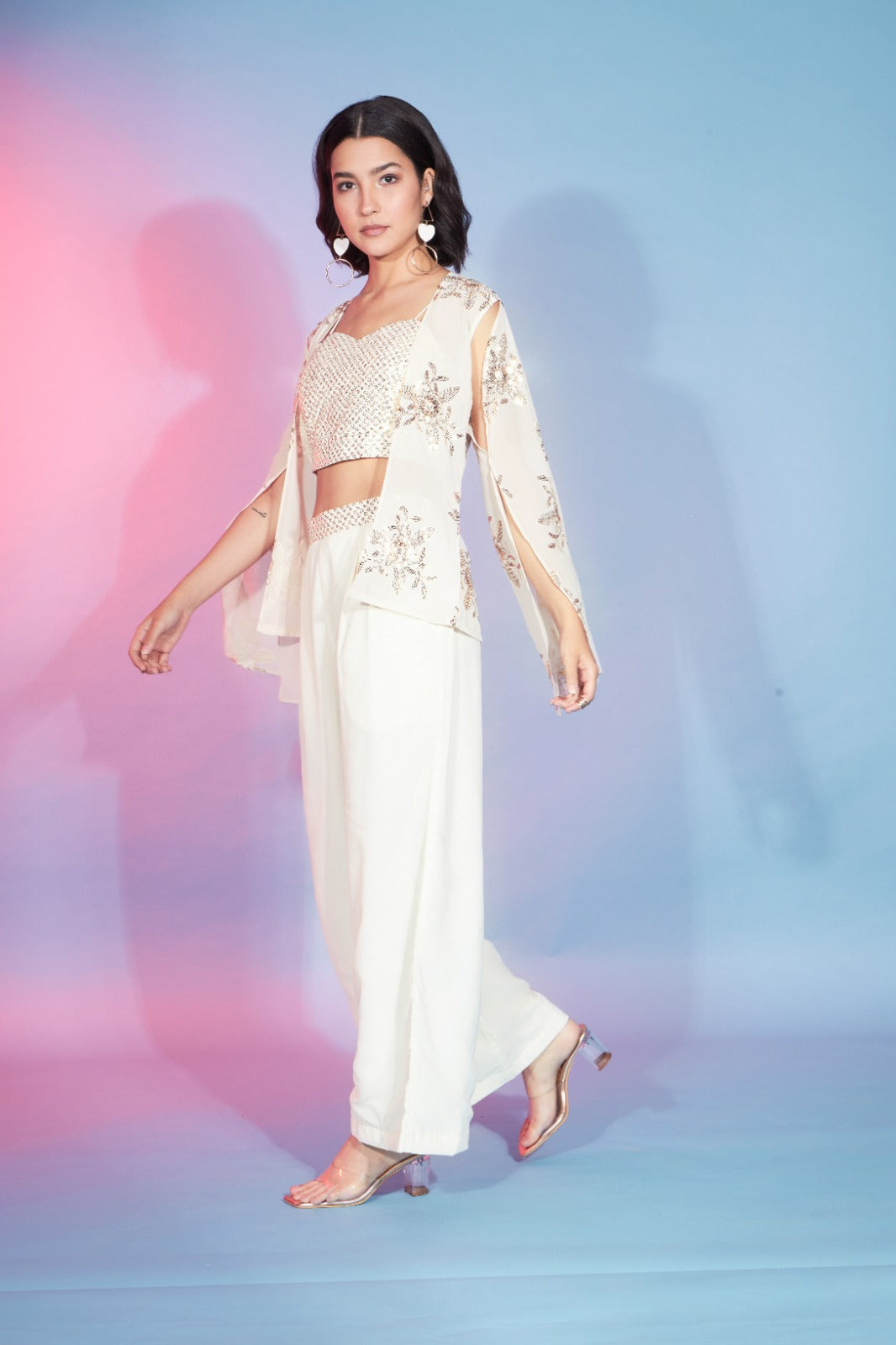 New Designer Exclusive Stitched Ethnic Co-Ords Set Collection