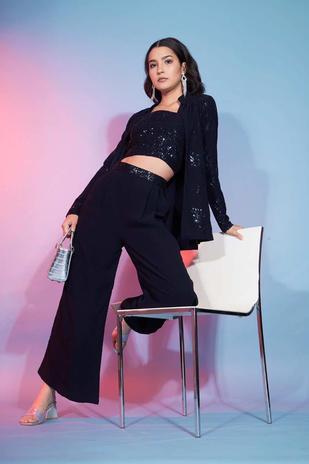 New Designer Exclusive Stitched Ethnic Co-Ords Set Collection