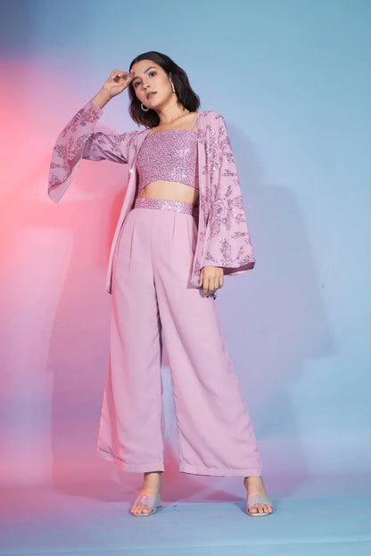 New Designer Exclusive Stitched Ethnic Co-Ords Set Collection