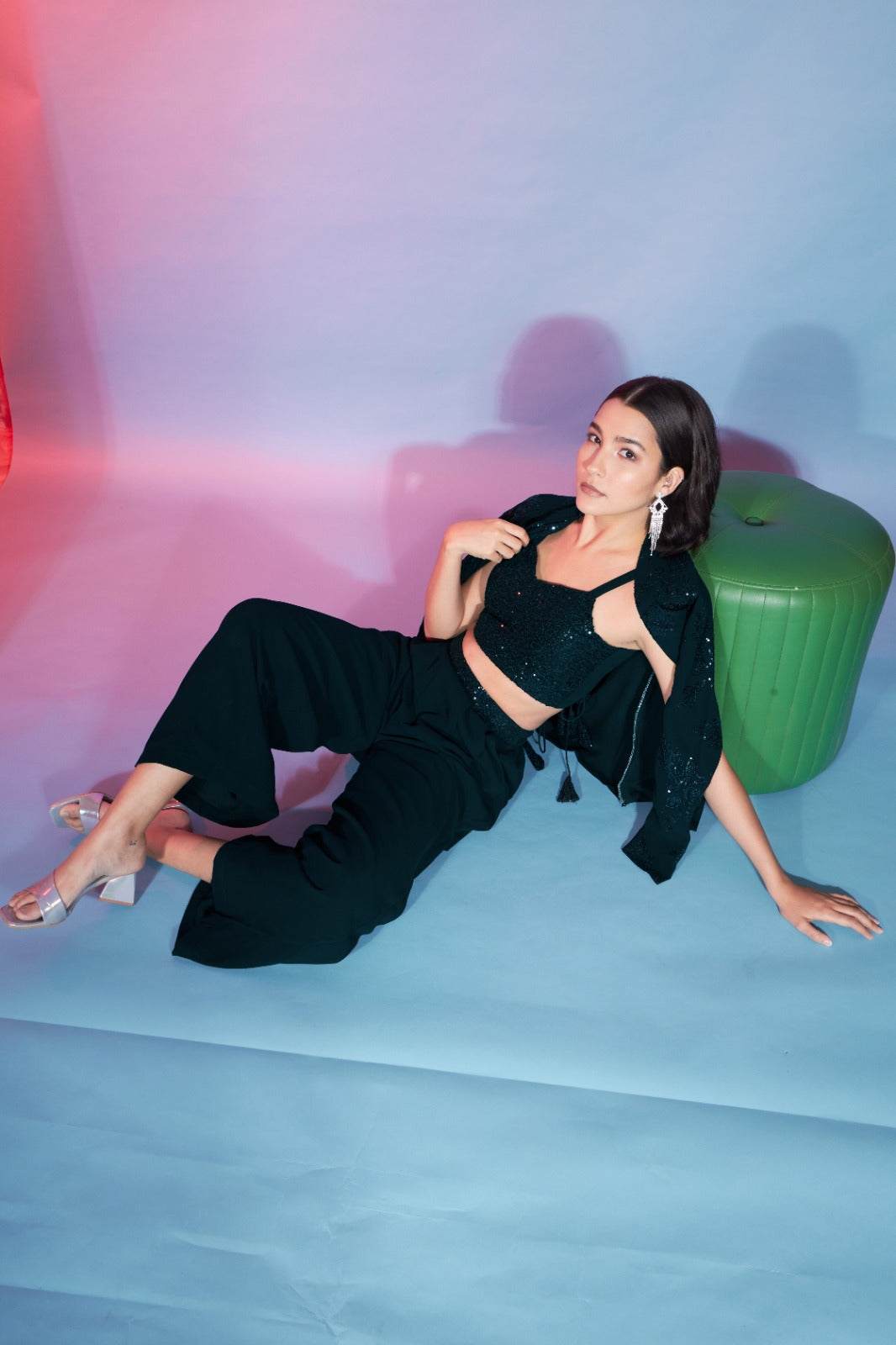 New Designer Exclusive Stitched Ethnic Co-Ords Set Collection