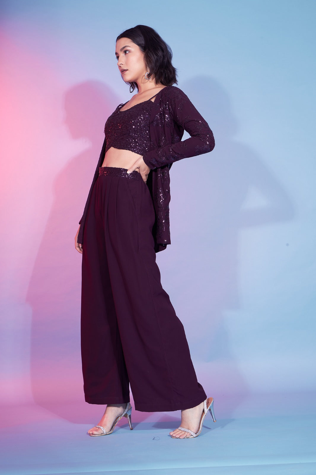 New Designer Exclusive Stitched Ethnic Co-Ords Set Collection