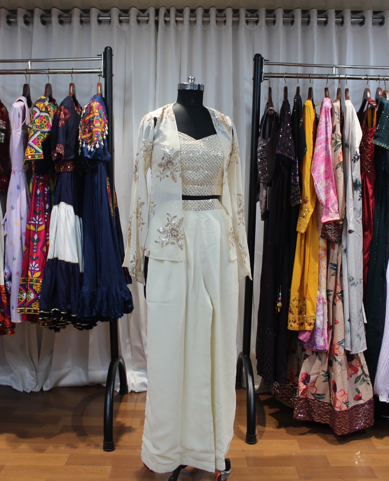 New Designer Exclusive Stitched Ethnic Co-Ords Set Collection