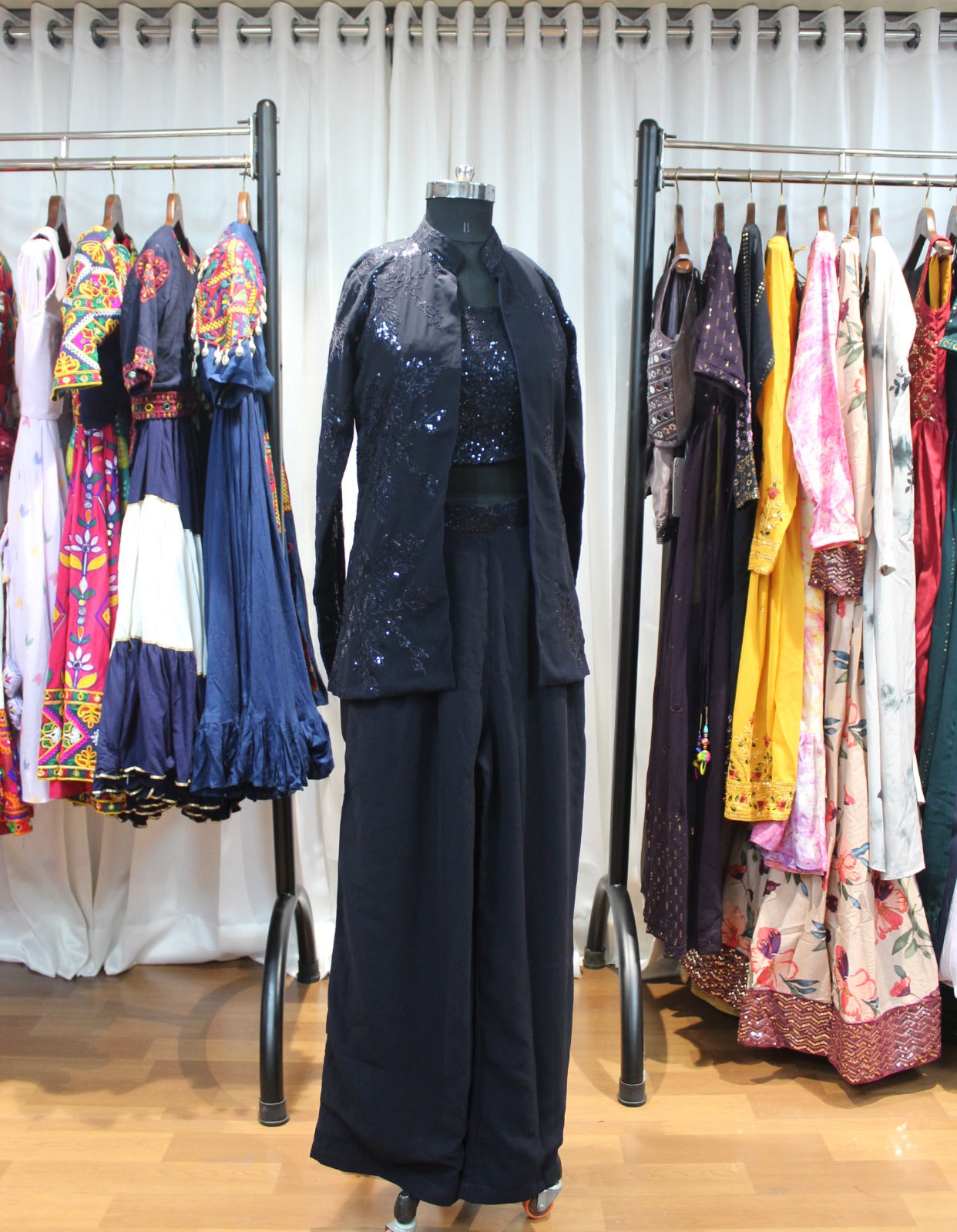 New Designer Exclusive Stitched Ethnic Co-Ords Set Collection