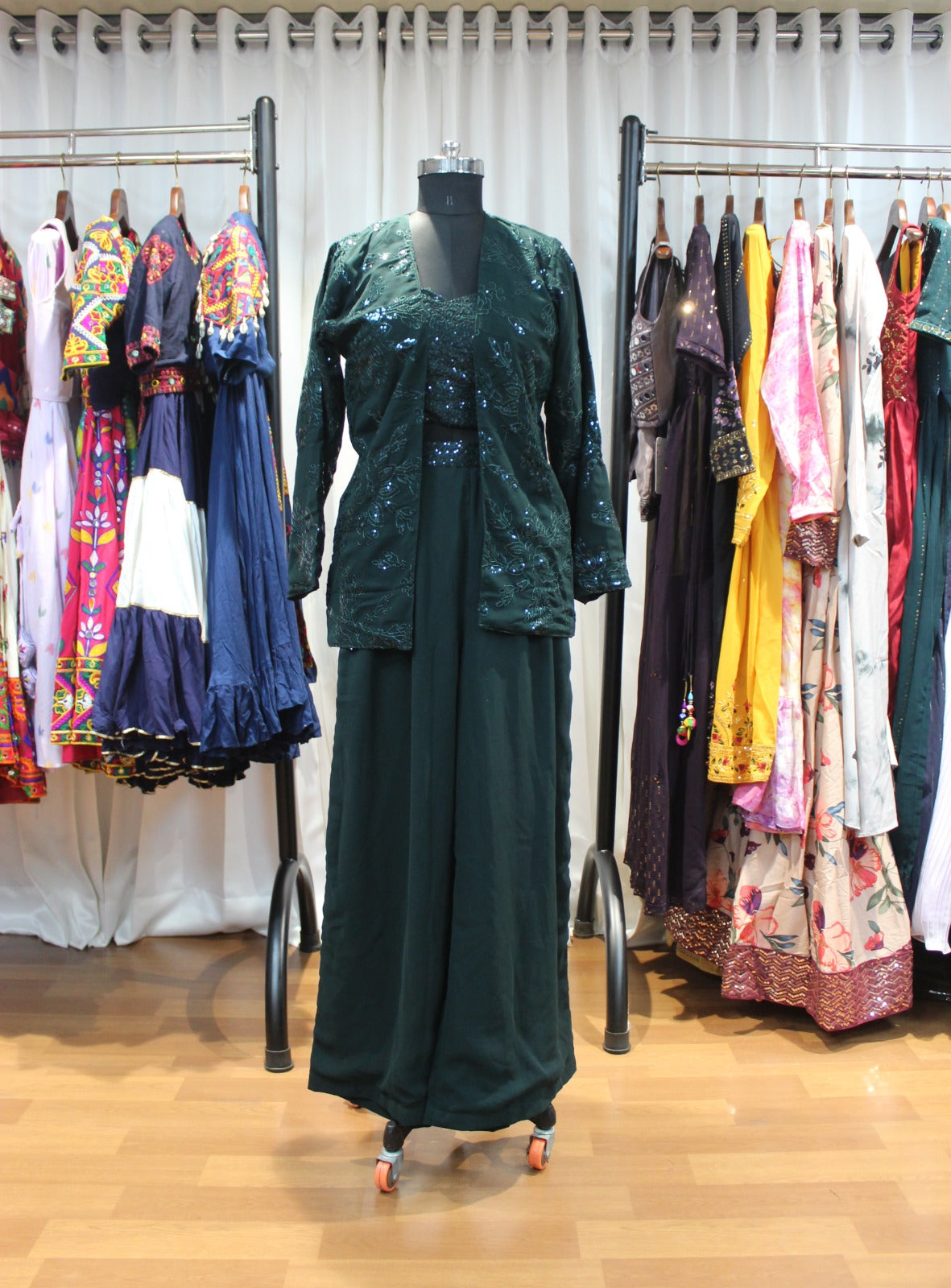 New Designer Exclusive Stitched Ethnic Co-Ords Set Collection