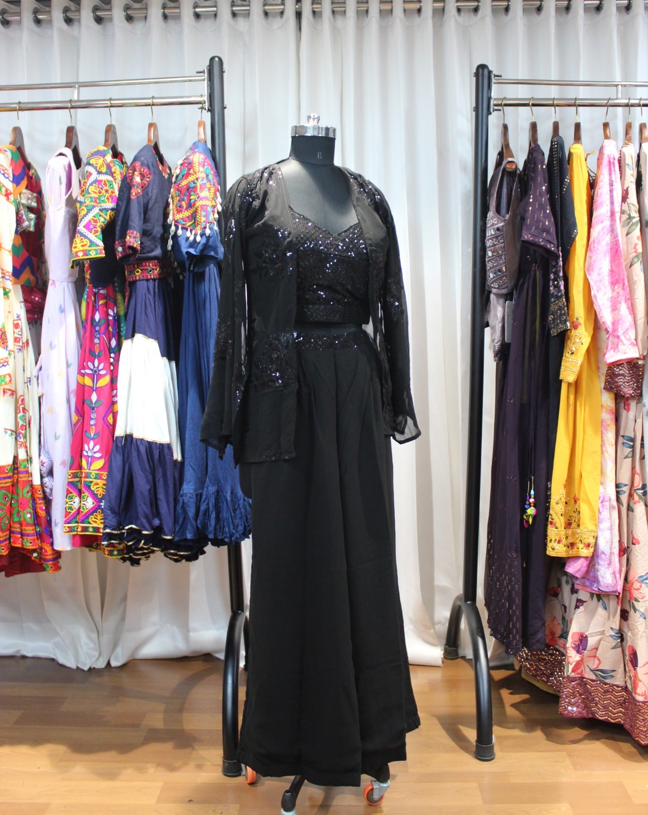 New Designer Exclusive Stitched Ethnic Co-Ords Set Collection