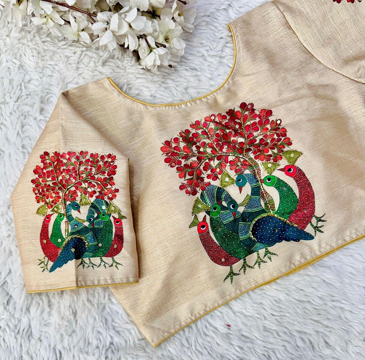 Beautiful Designer Decent Print Blouse