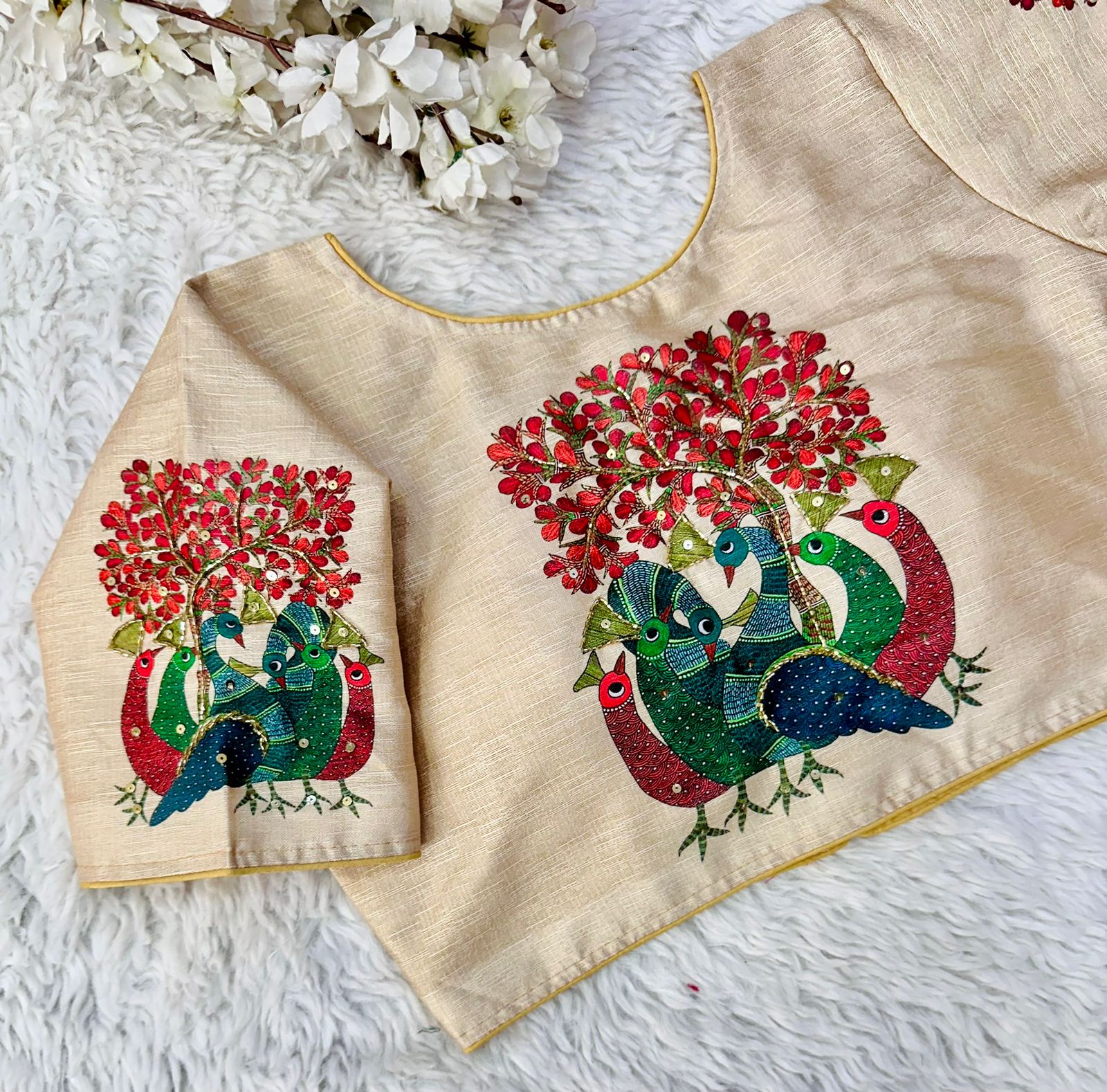 Beautiful Designer Decent Print Blouse