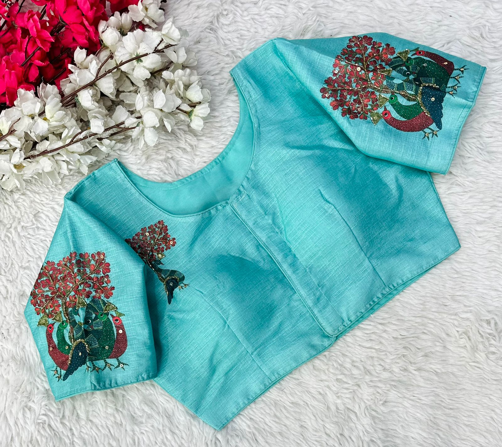 Beautiful Designer Decent Print Blouse