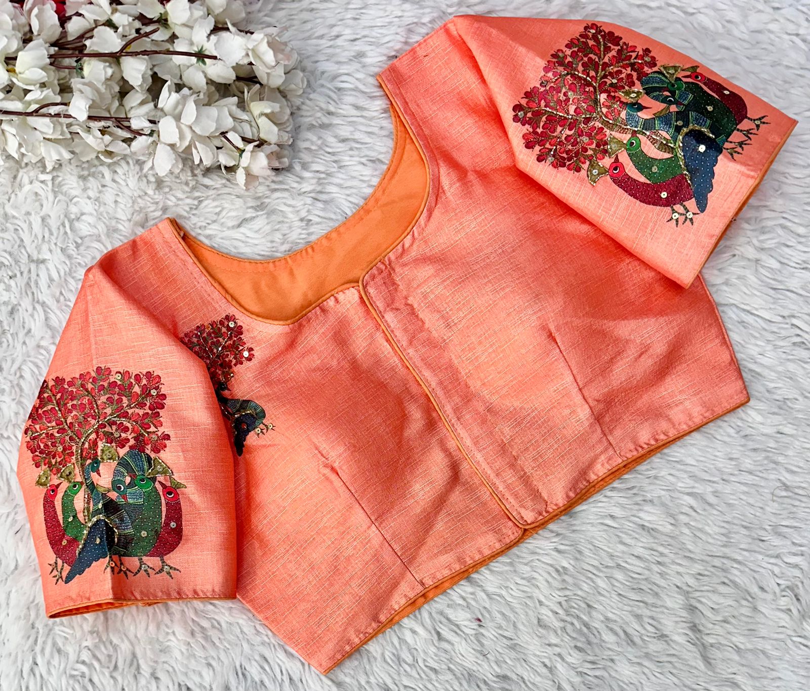 Beautiful Designer Decent Print Blouse