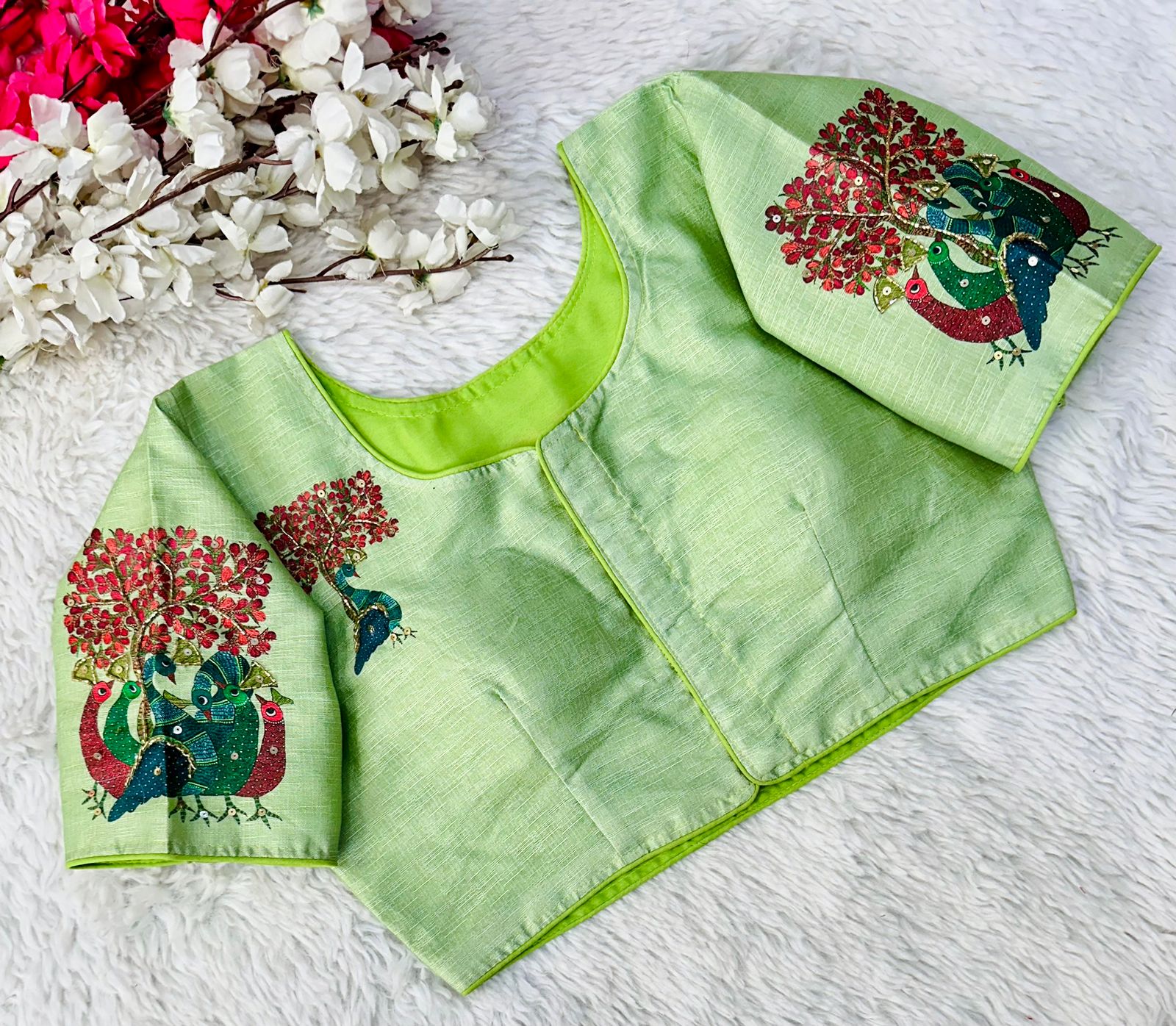 Beautiful Designer Decent Print Blouse