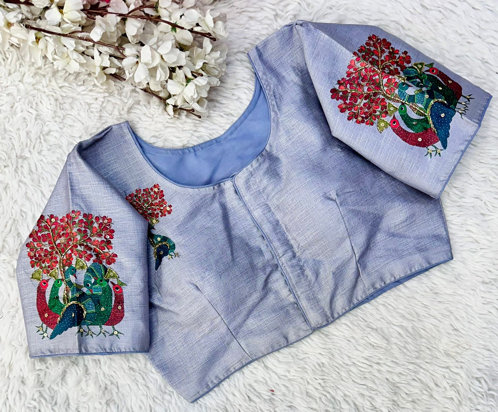 Beautiful Designer Decent Print Blouse