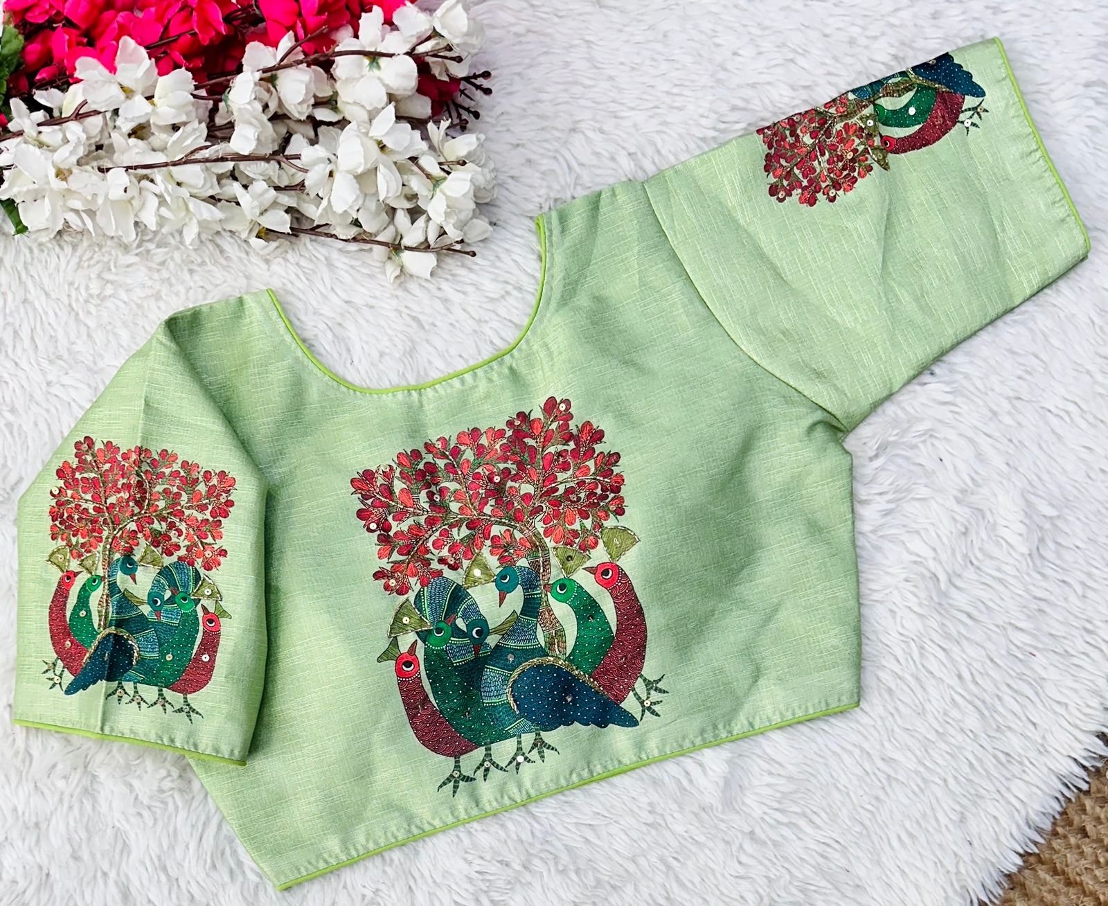 Beautiful Designer Decent Print Blouse