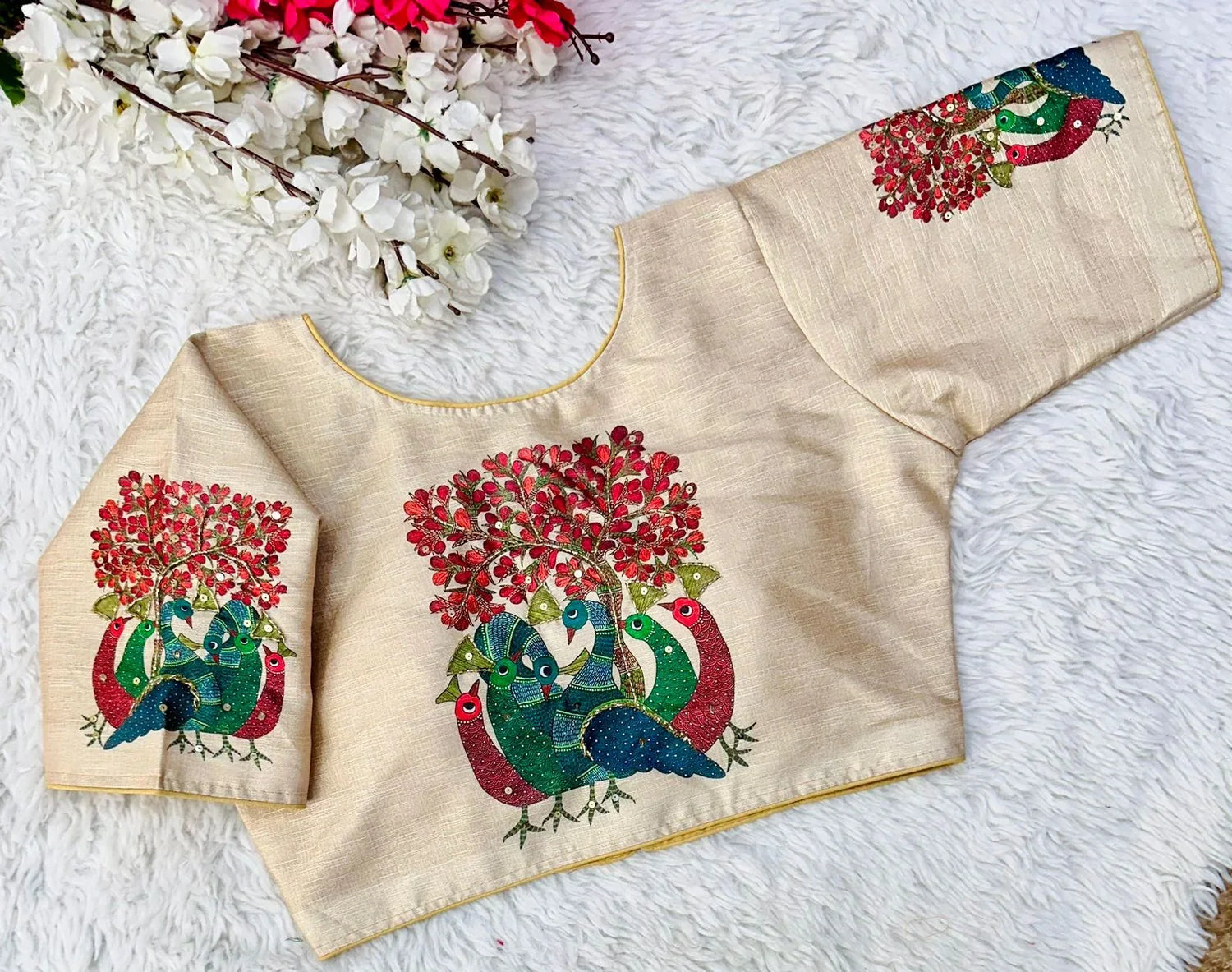 Beautiful Designer Decent Print Blouse