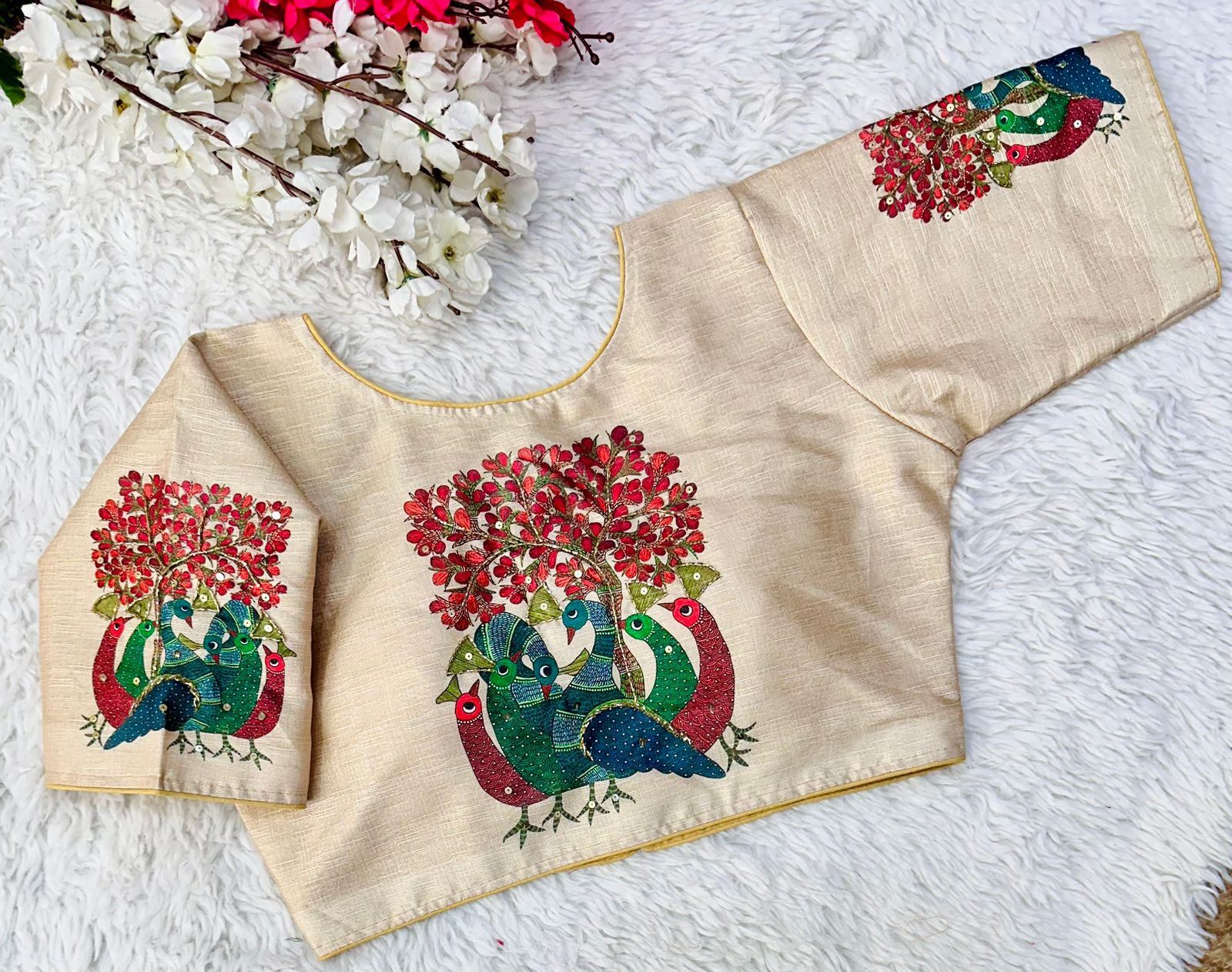 Beautiful Designer Decent Print Blouse