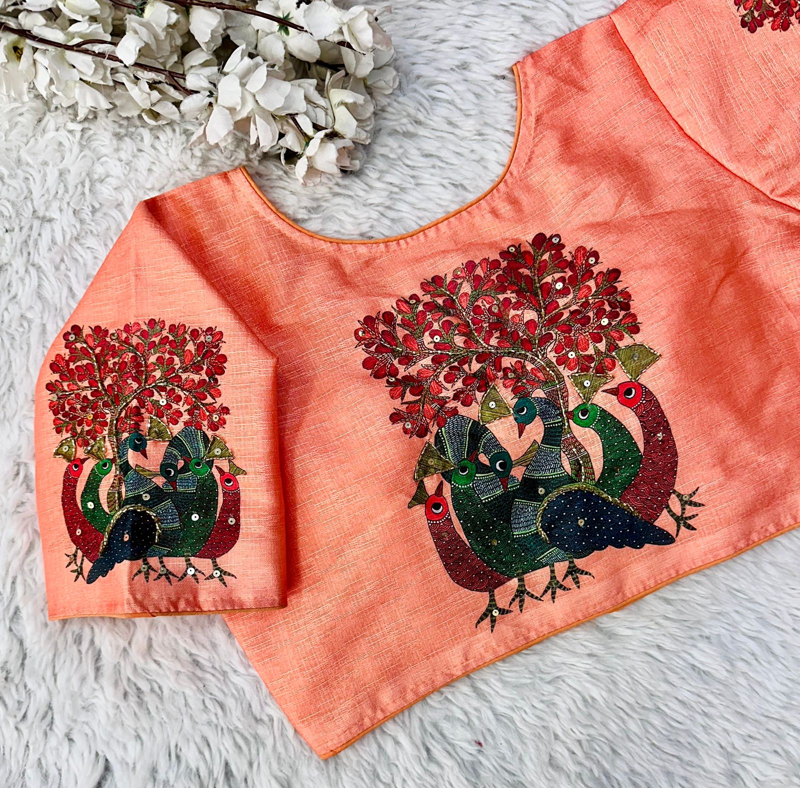 Beautiful Designer Decent Print Blouse