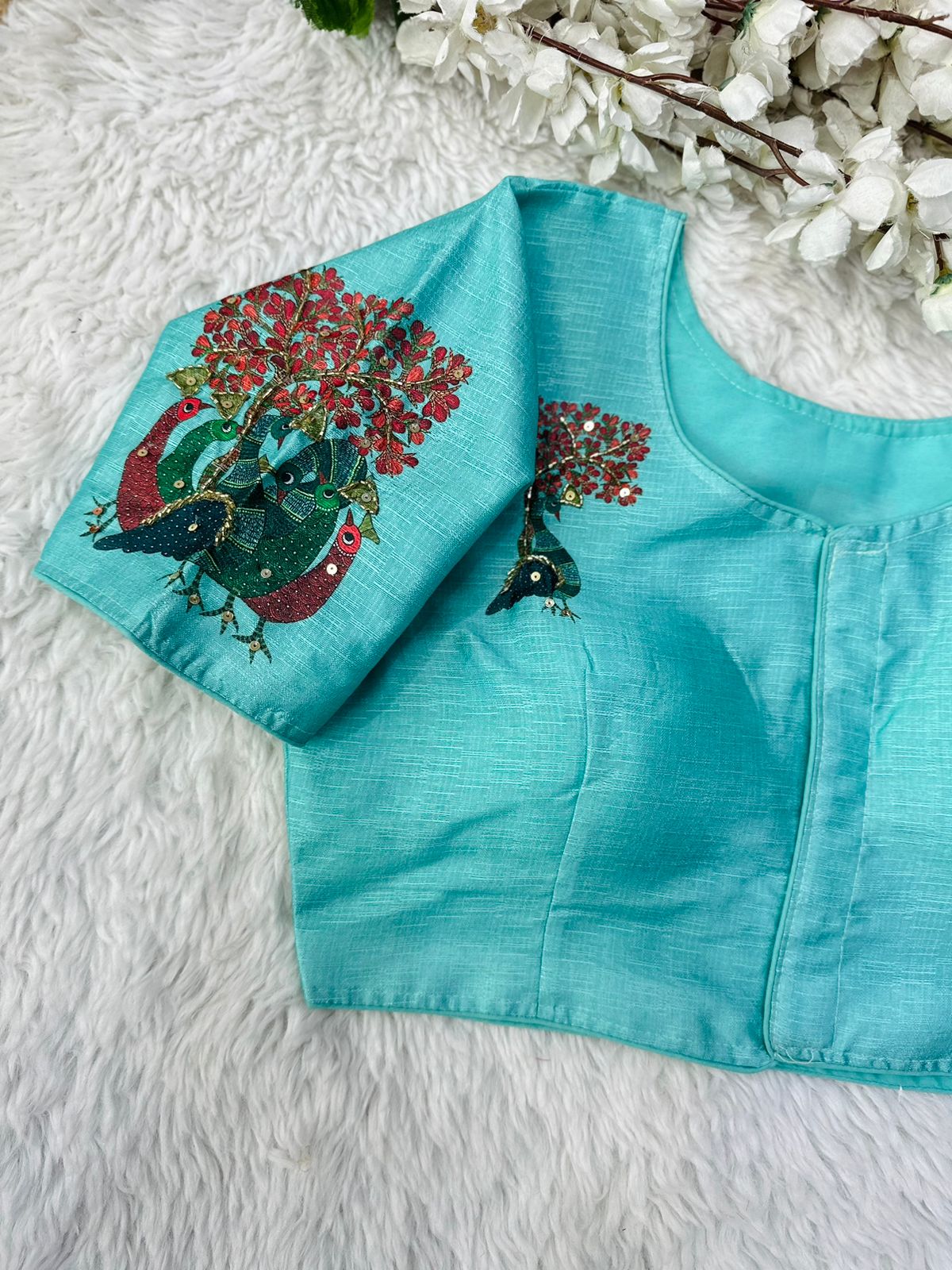 Beautiful Designer Decent Print Blouse