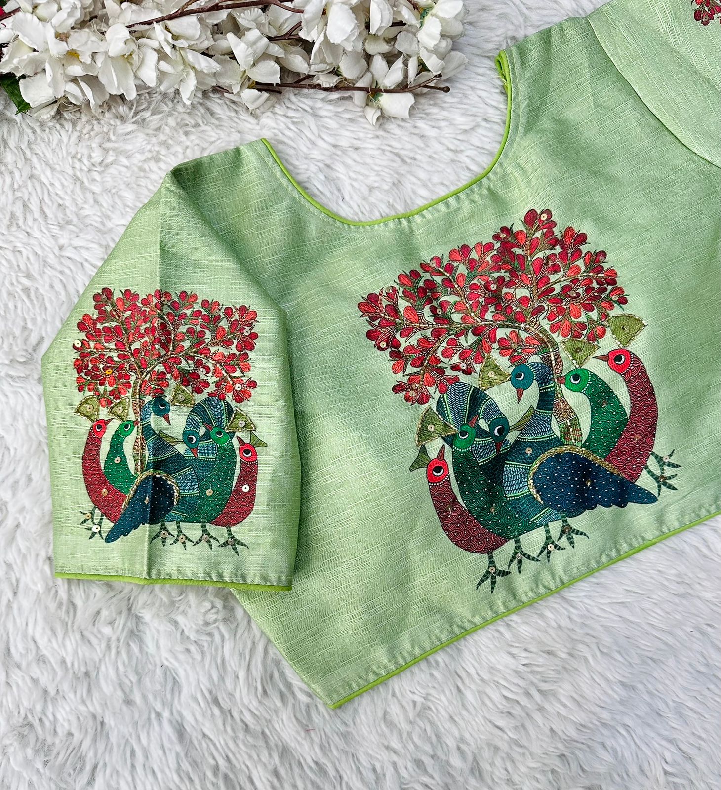 Beautiful Designer Decent Print Blouse