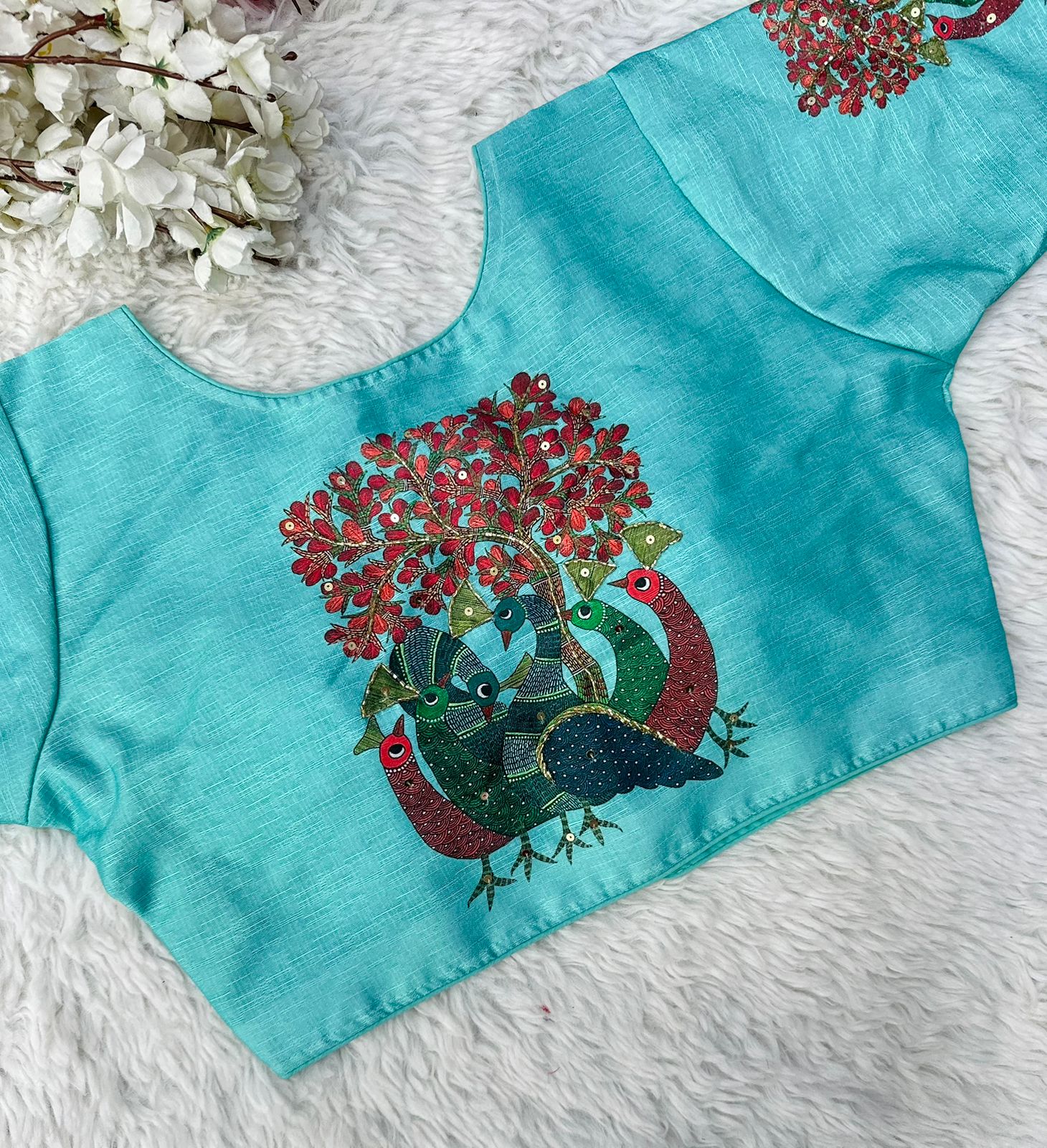 Beautiful Designer Decent Print Blouse