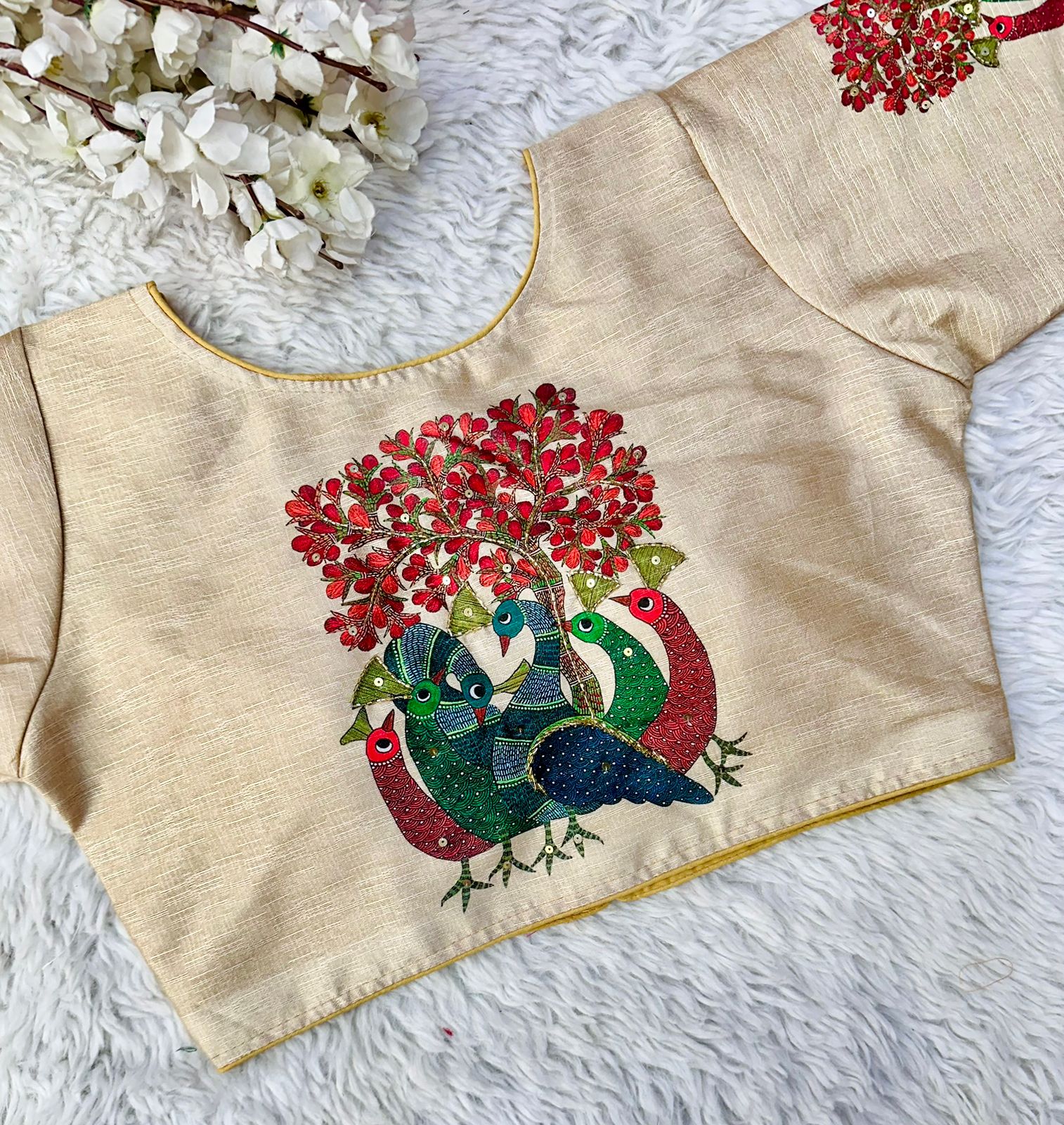 Beautiful Designer Decent Print Blouse