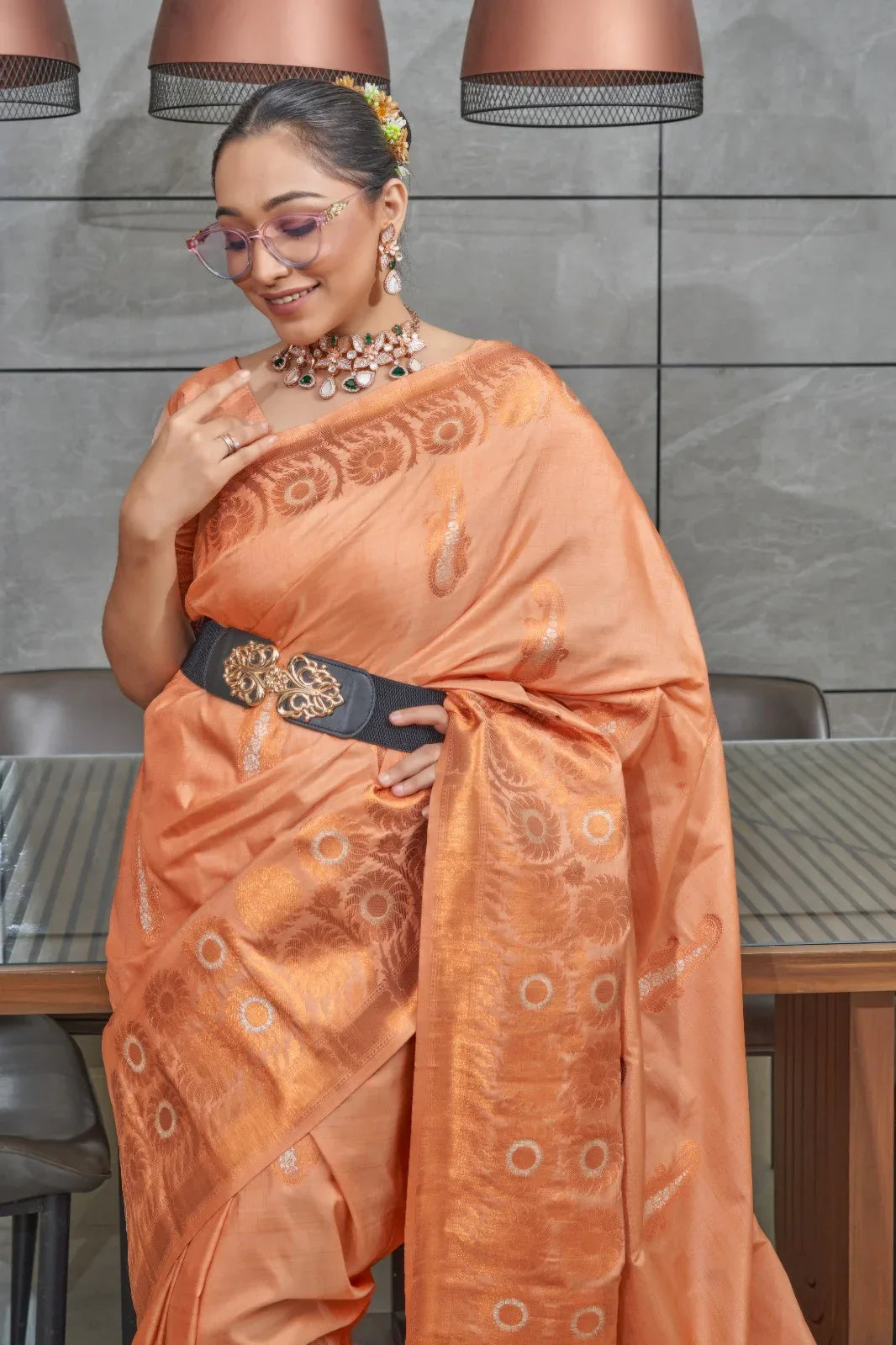 Beautiful Designer Pure Soft Cotton Devika Saree