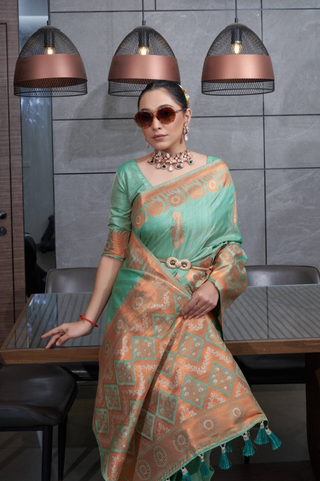 Beautiful Designer Pure Soft Cotton Devika Saree