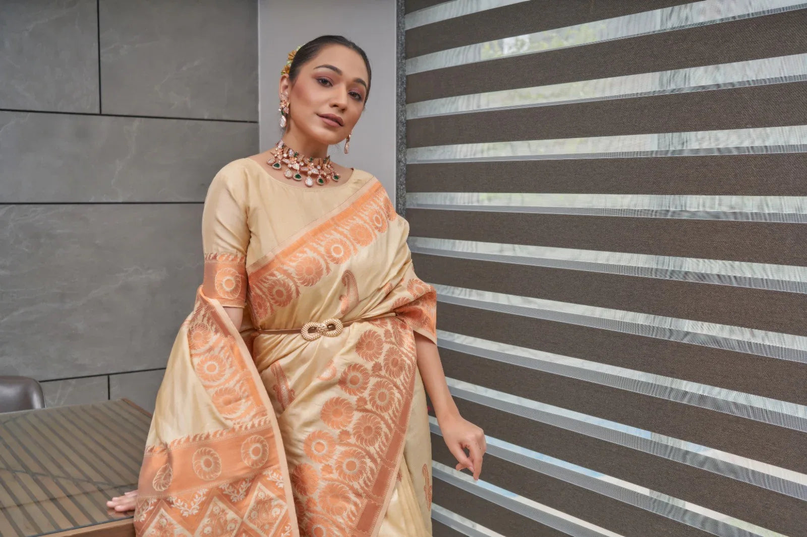 Beautiful Designer Pure Soft Cotton Devika Saree