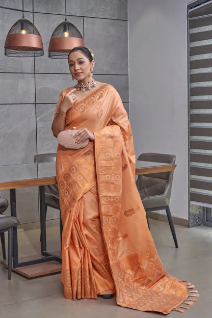 Beautiful Designer Pure Soft Cotton Devika Saree