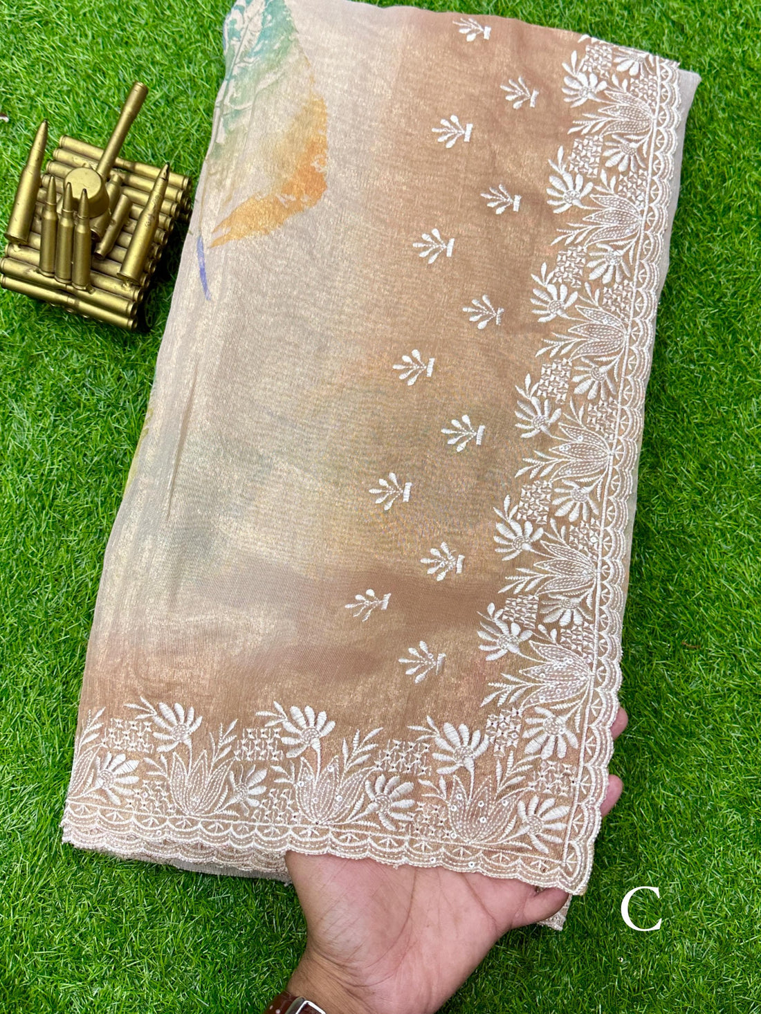 Beautiful Designer Pure Soft Organza Saree