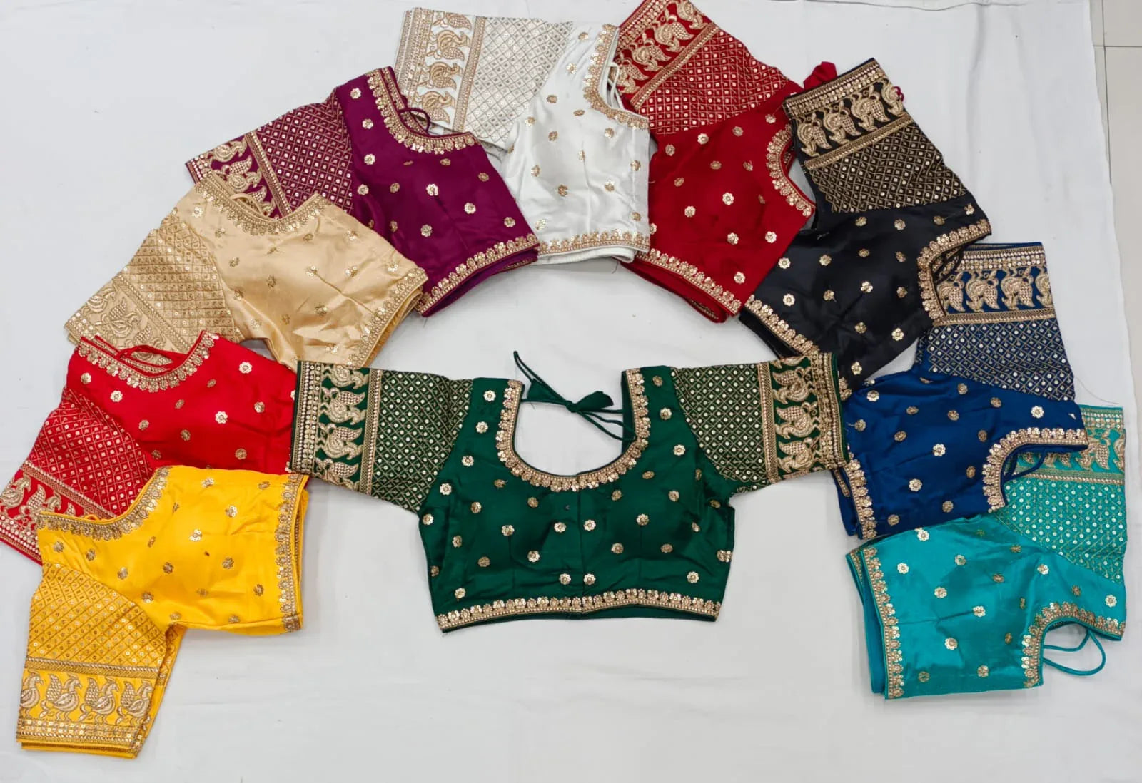 Beautiful Designer Rashika Embroidery Blouse