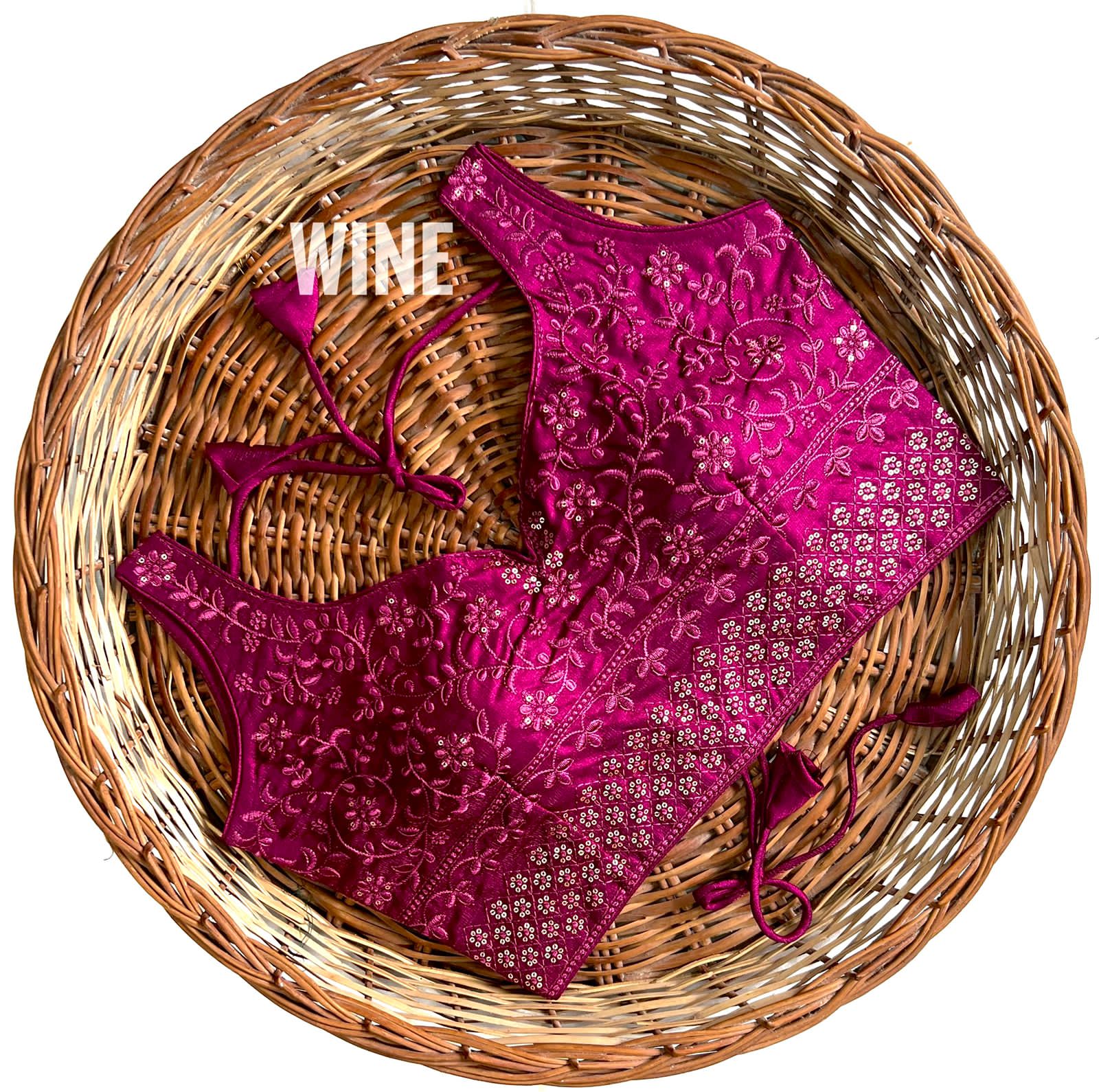 Beautiful Designer Chiakan thread work and Sequance Work Blouse