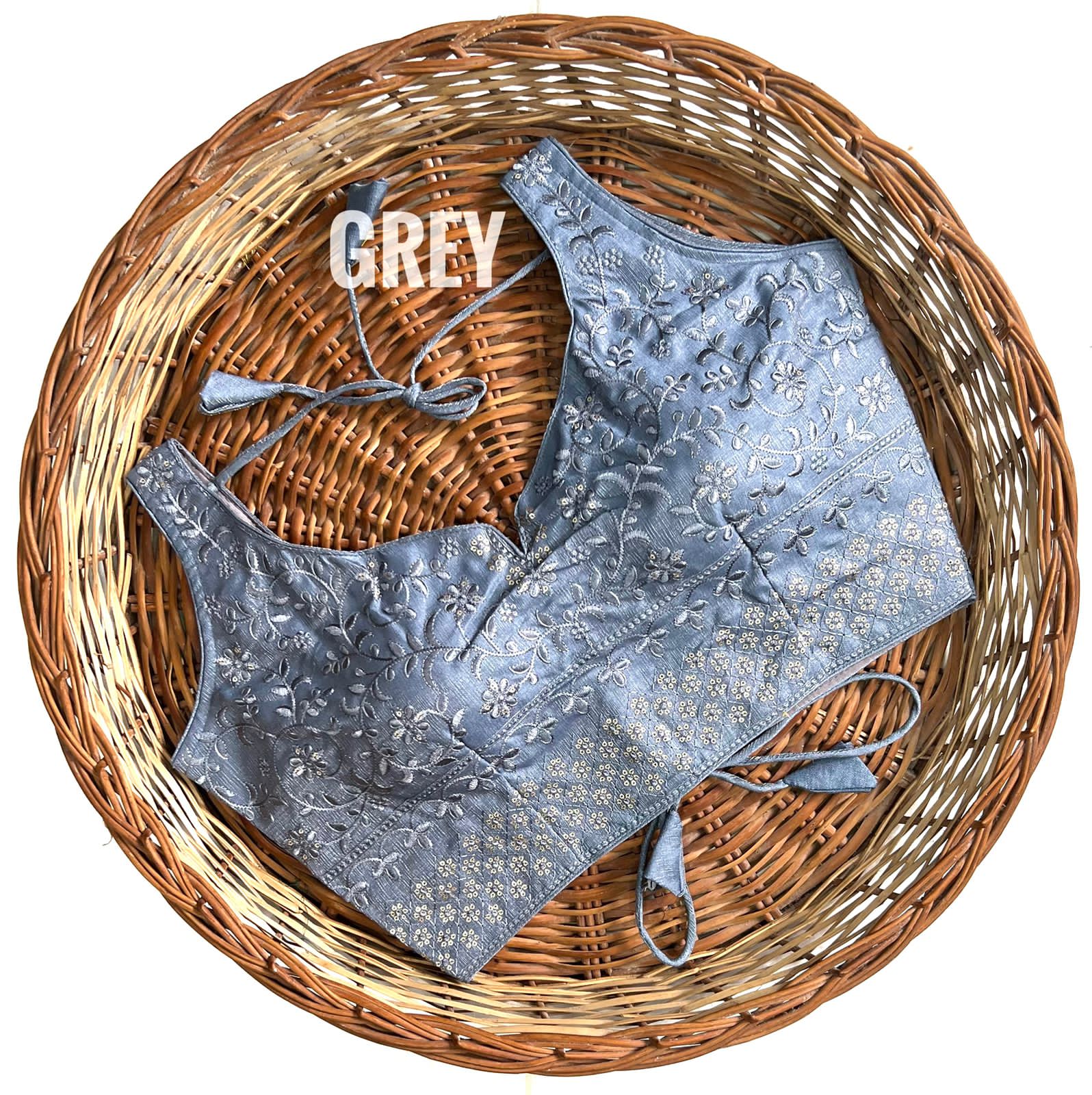 Beautiful Designer Chiakan thread work and Sequance Work Blouse