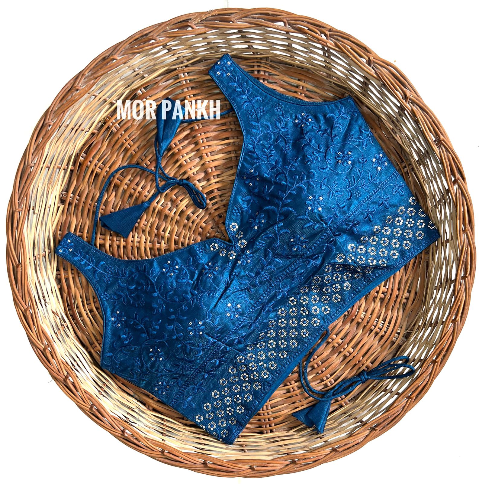 Beautiful Designer Chiakan thread work and Sequance Work Blouse