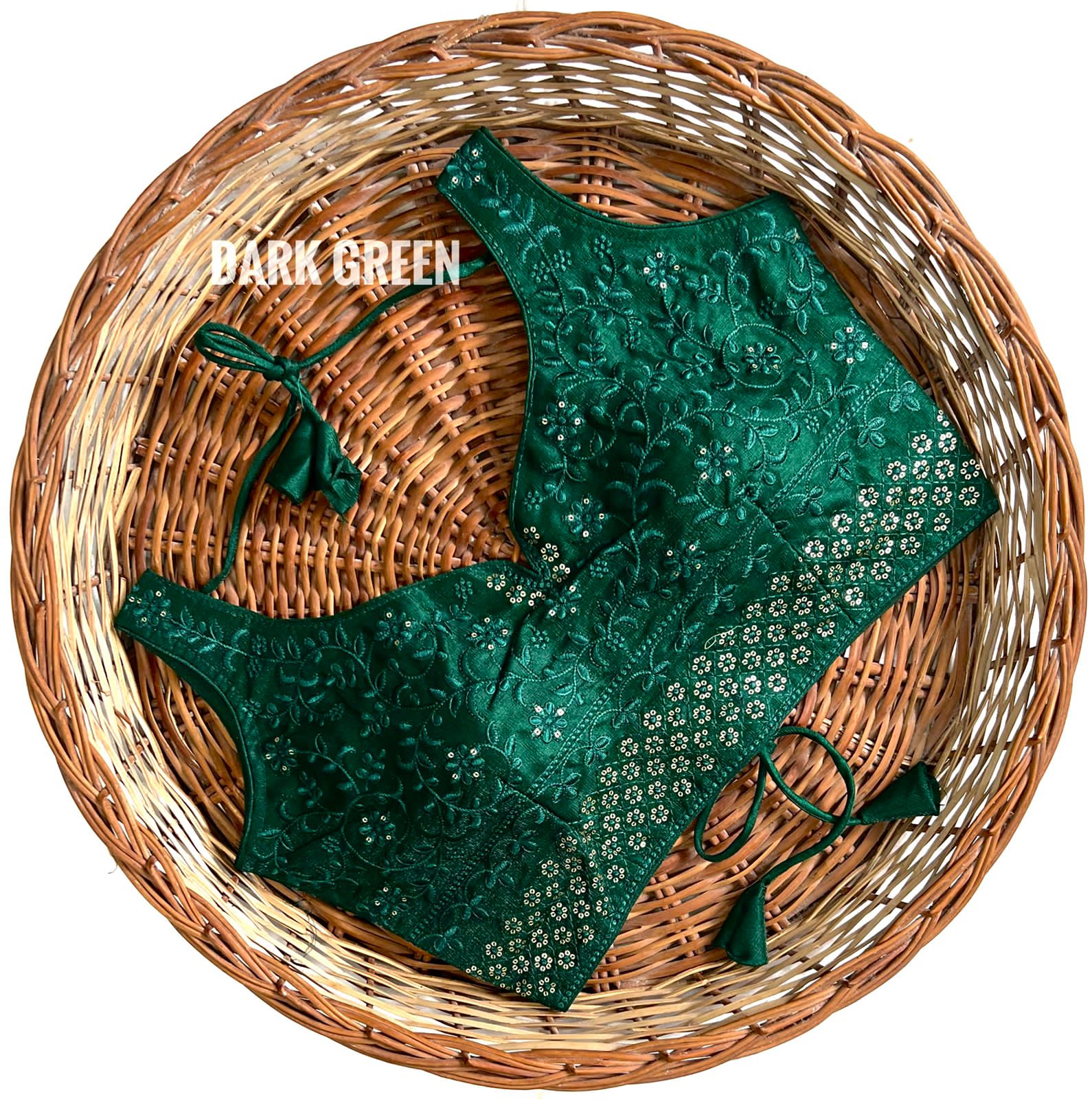 Beautiful Designer Chiakan thread work and Sequance Work Blouse