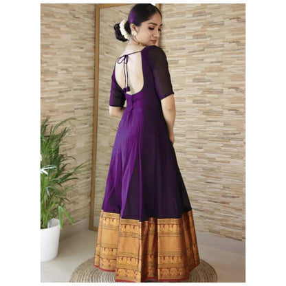 Beautiful Soft Banarasi Gwon