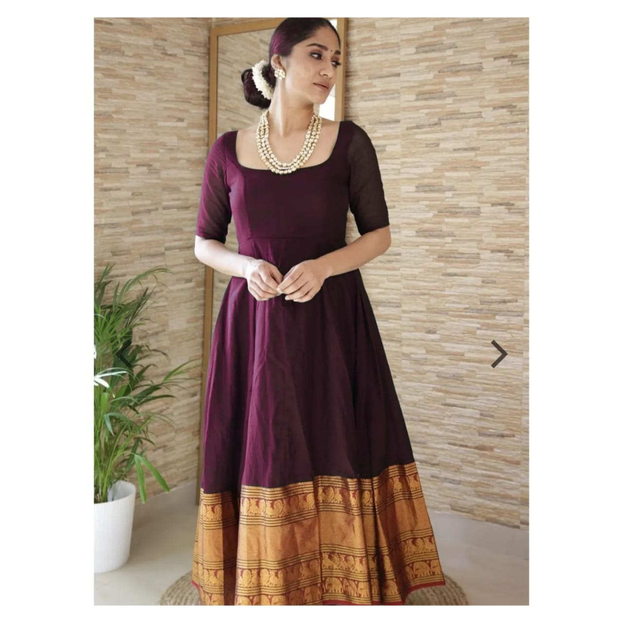 Beautiful Soft Banarasi Gwon