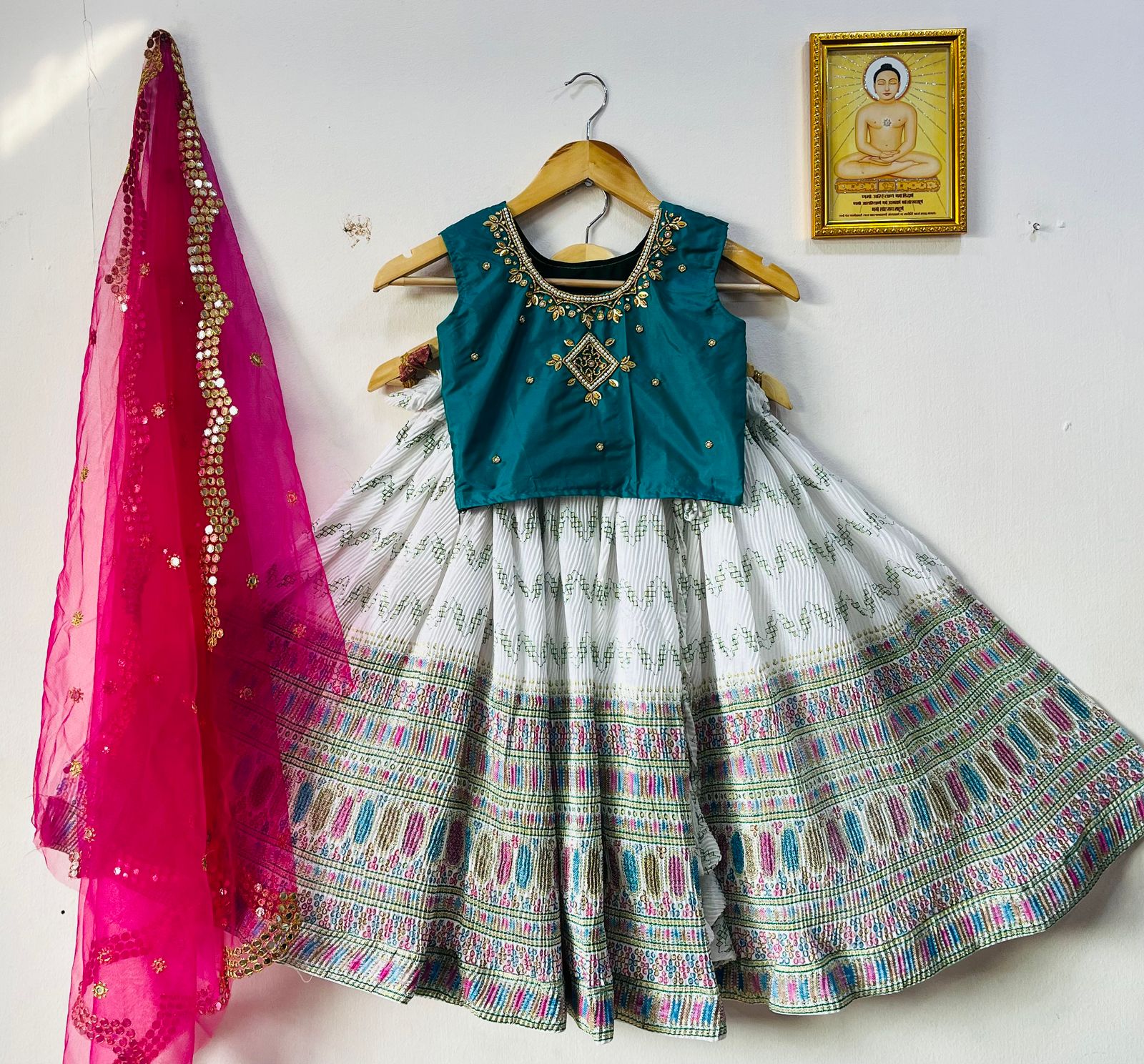 Kid's Beautiful Designer Soft Lehenga Choli