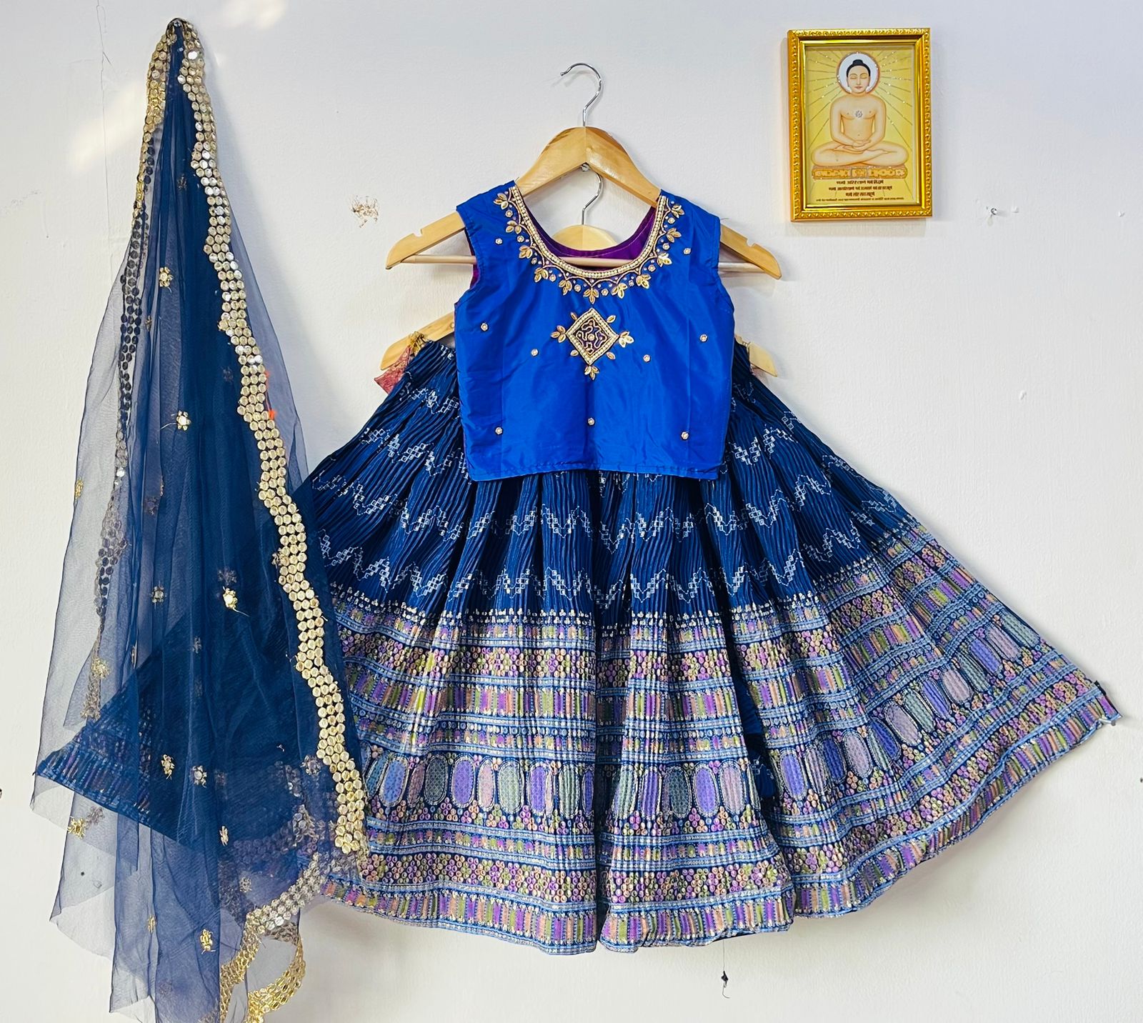 Kid's Beautiful Designer Soft Lehenga Choli