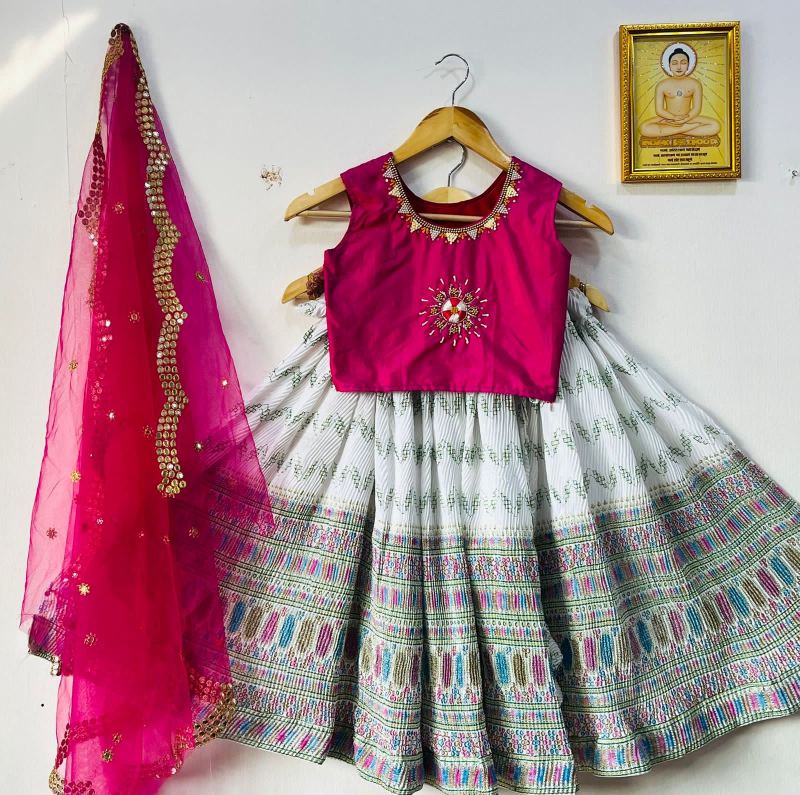 Kid's Beautiful Designer Soft Lehenga Choli