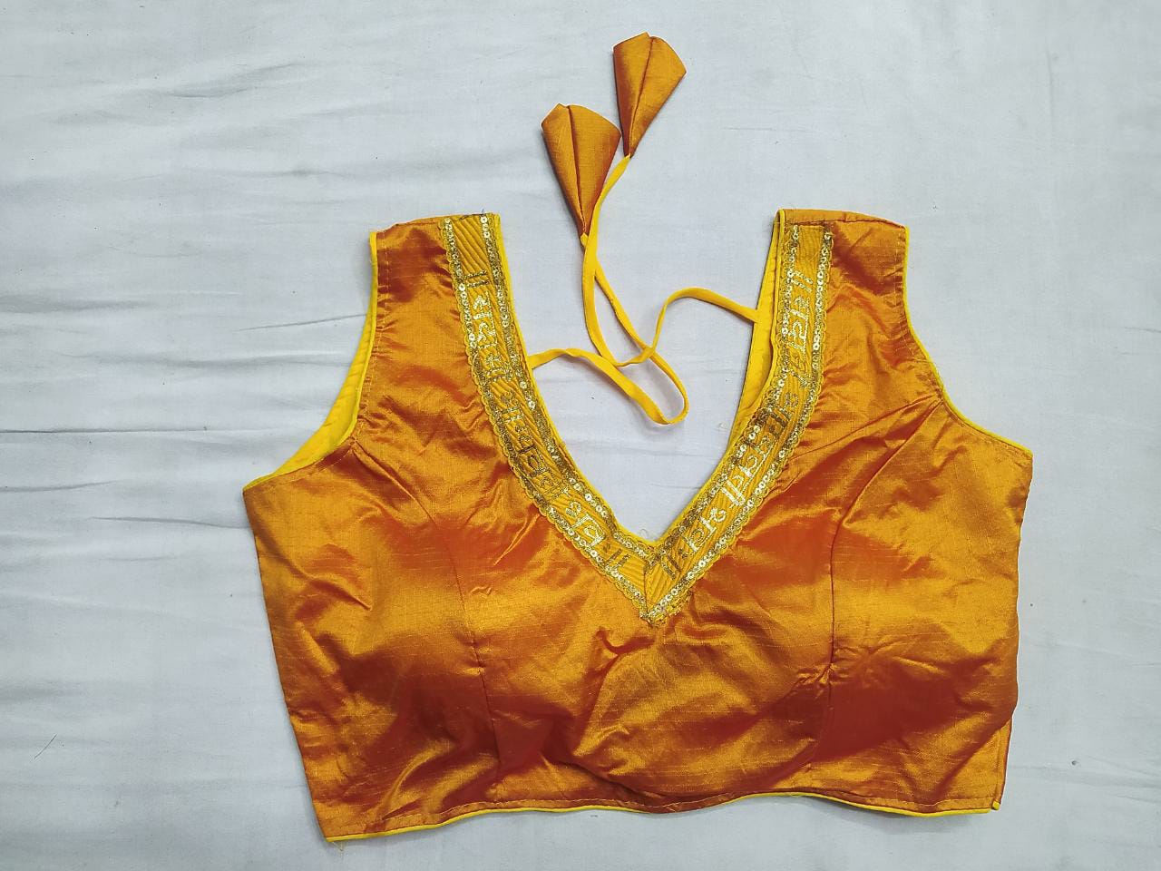 Beautiful Designer Phantom Saubhagyawati Silk Blouse