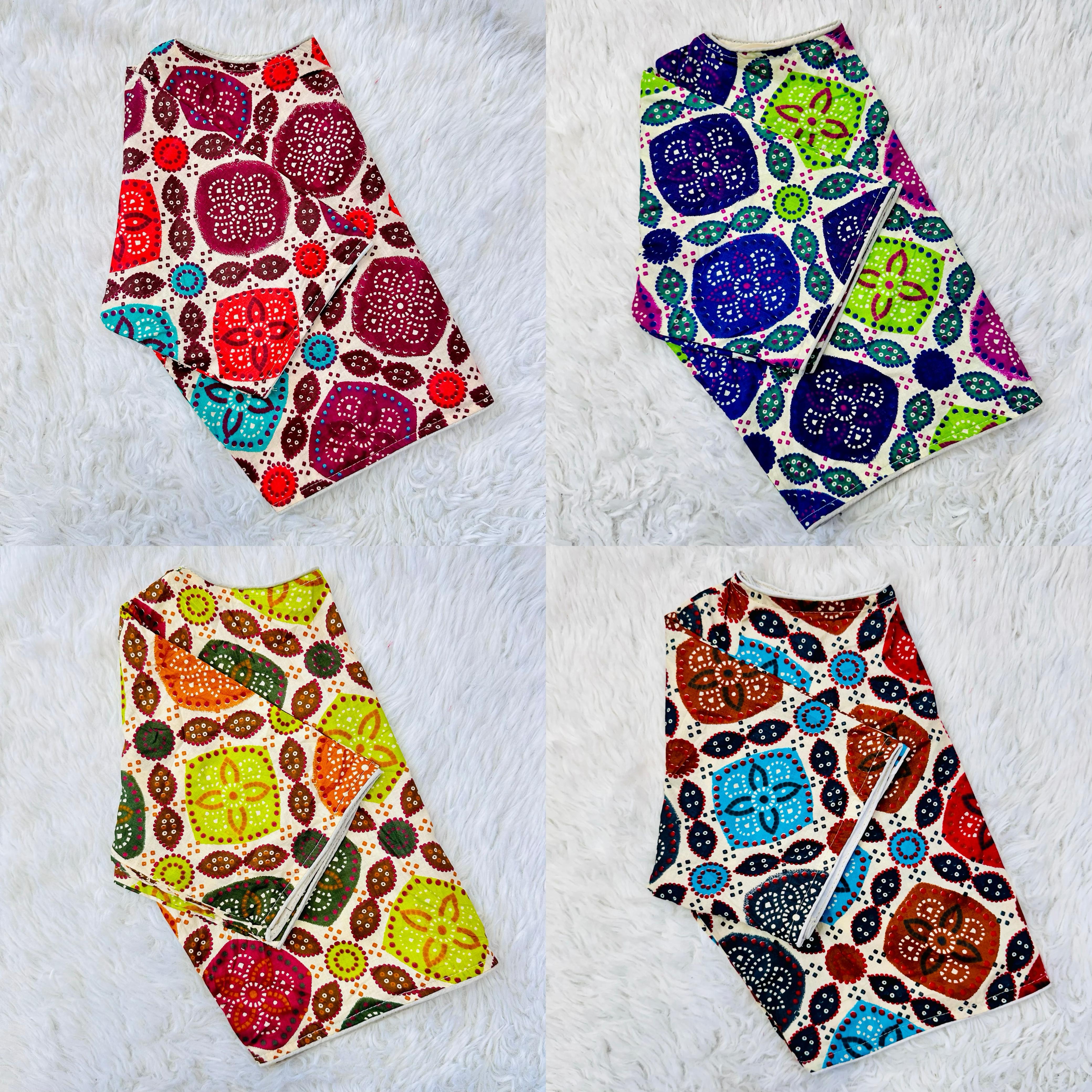 Beautiful Designer Hand Block Print all Over Blouse