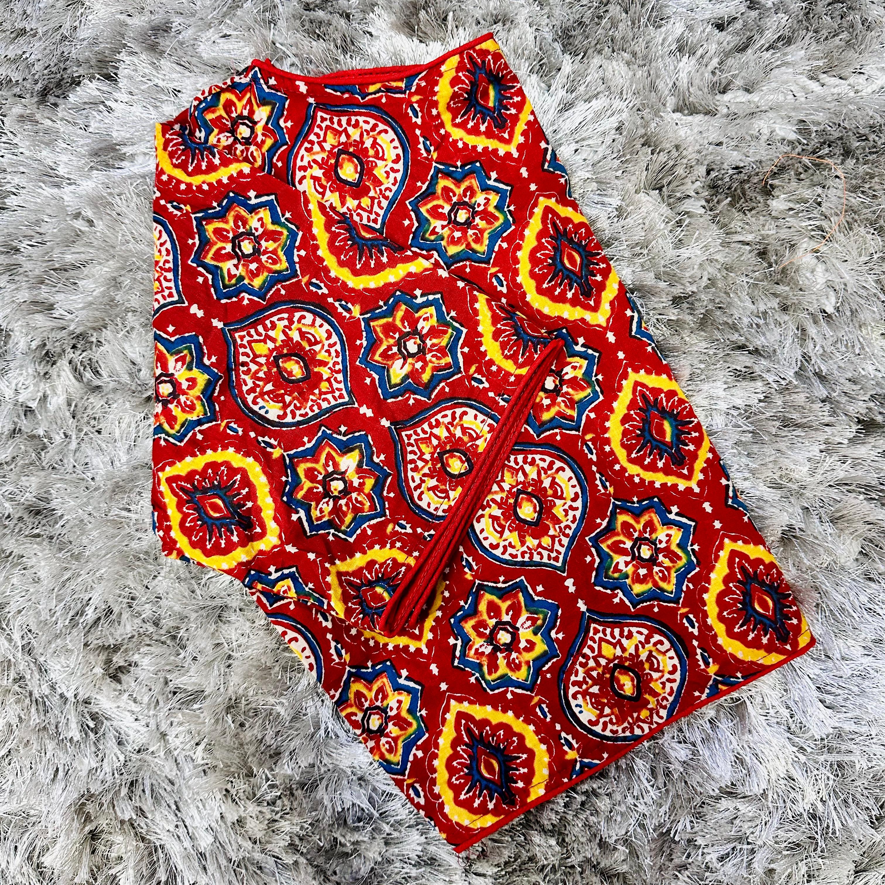 Beautiful Designer Hand Block Print all Over Blouse