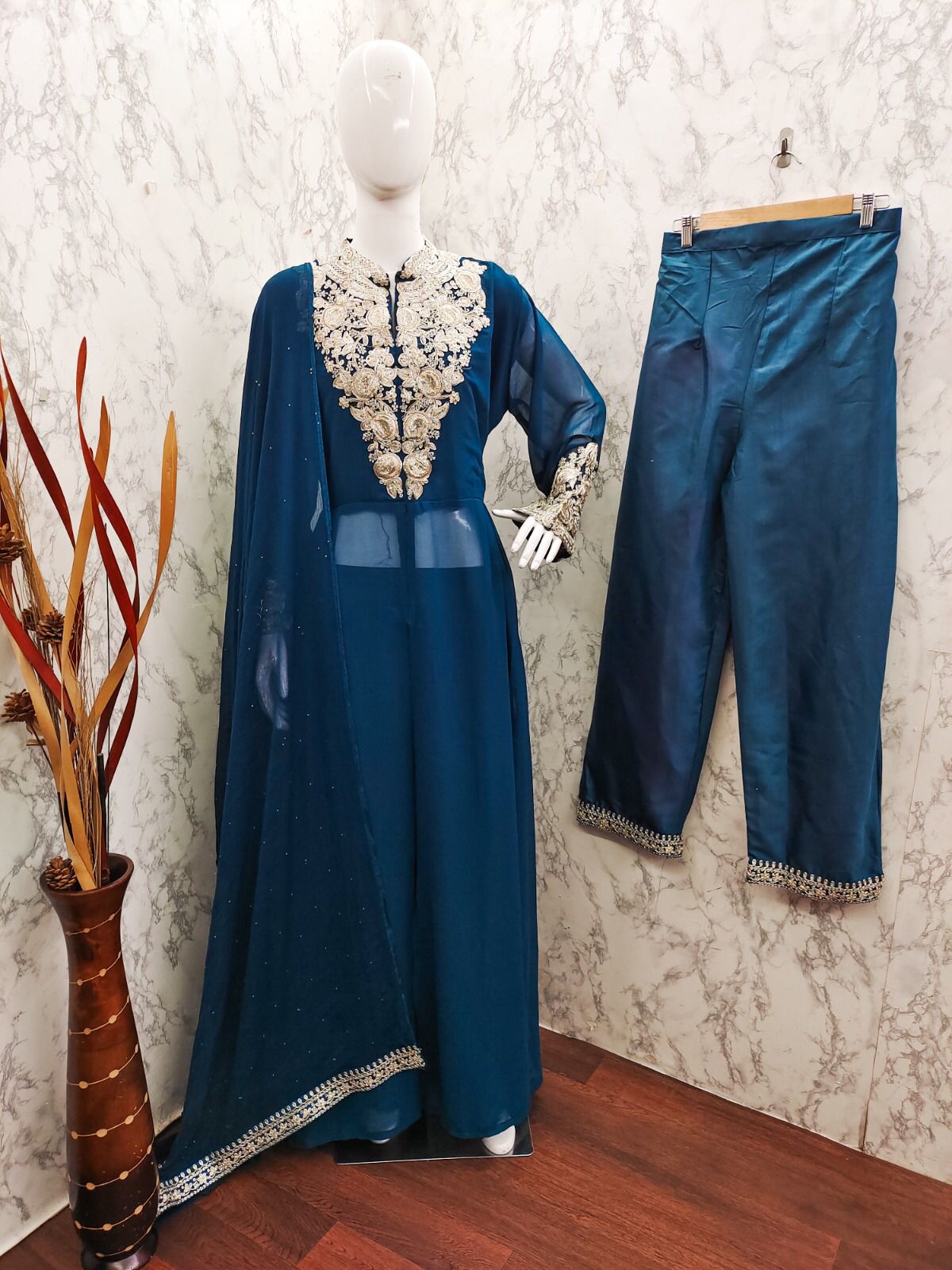 New Party Wear Readymade Begum 5246 Sahara Suit Collection