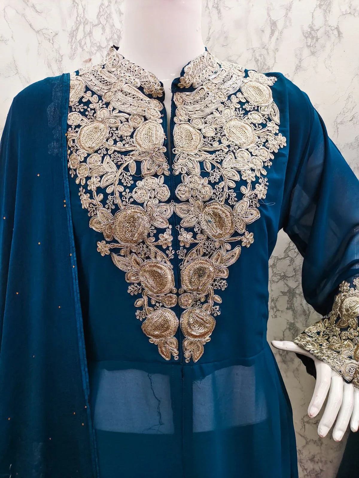 New Party Wear Readymade Begum 5246 Sahara Suit Collection