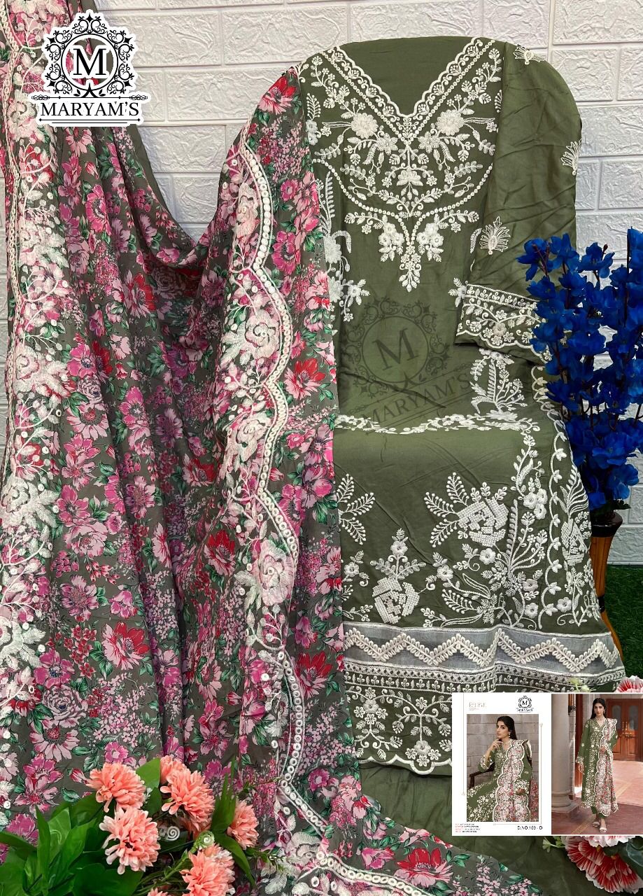 New Party Wear Readymade Maryam’s - 159 Sahara Suit Collection