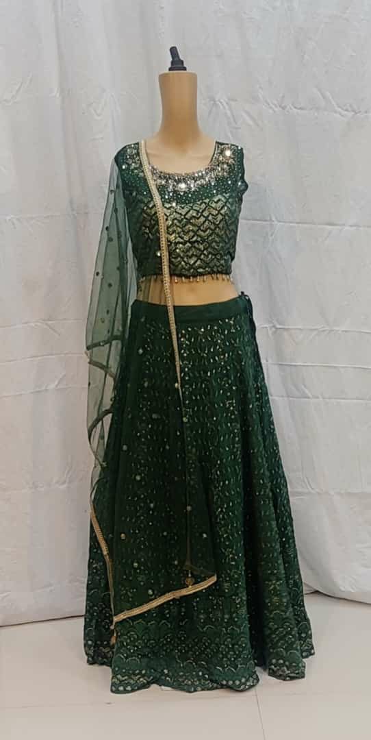 Festival Wedding Georgette Lehenga Choli