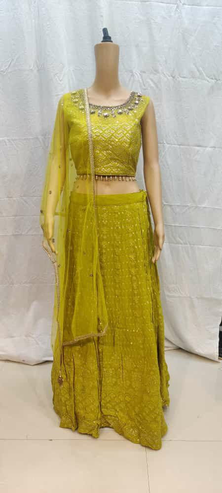 Festival Wedding Georgette Lehenga Choli