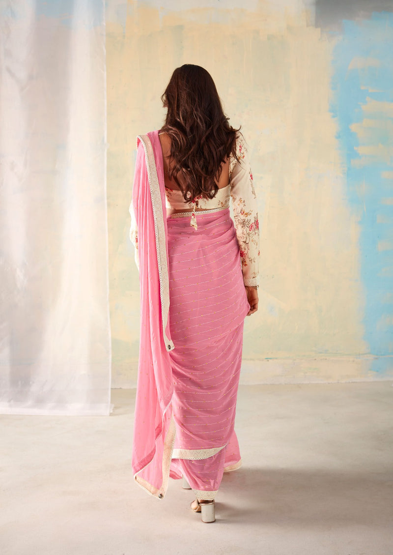 Beautiful Sr Brand Sadi Georgette Fancy Saree