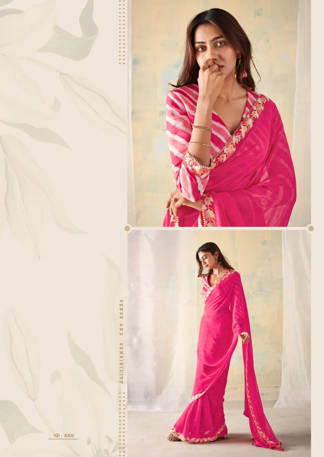 Beautiful Sr Brand Sadi Georgette Fancy Saree