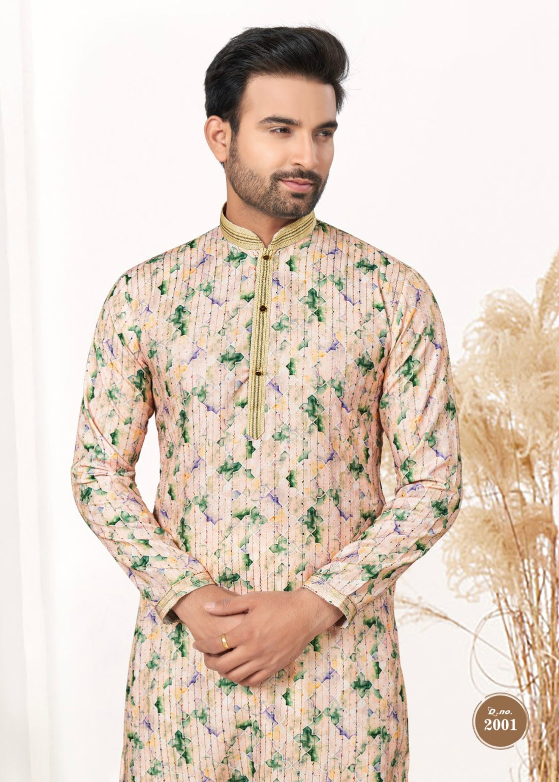 Wedding Designer in Pintex Work Kurta Pajama

Outluk Wedding Collection Vol 2