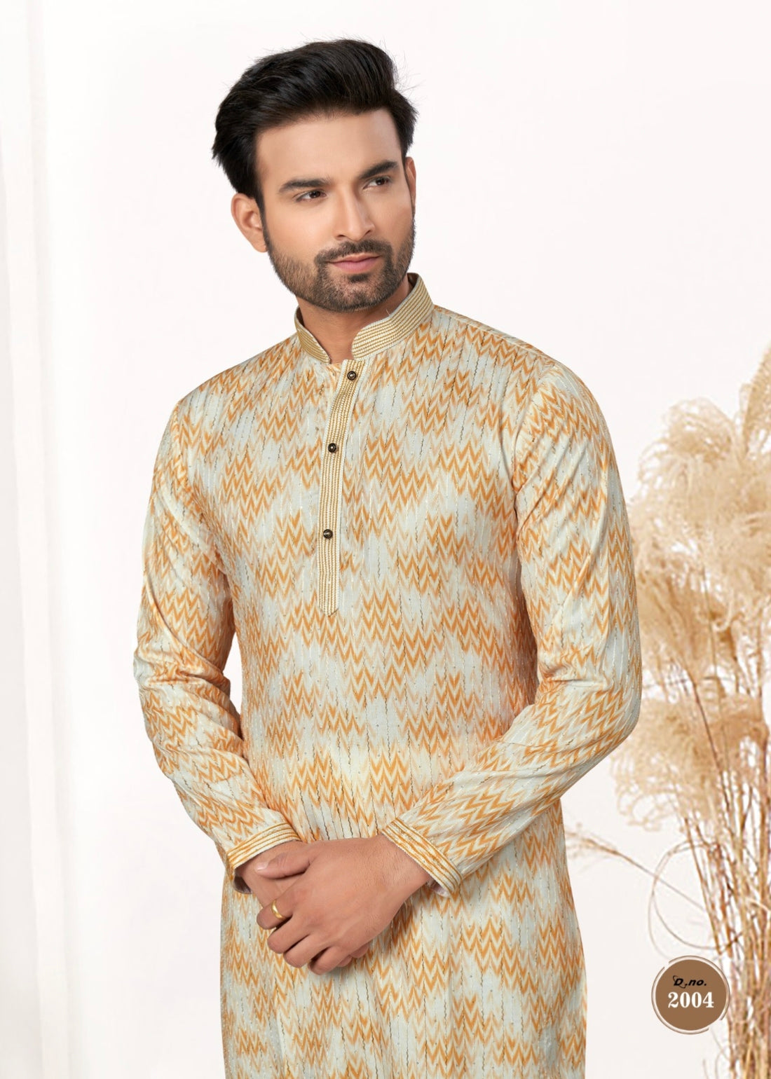 Wedding Designer in Pintex Work Kurta Pajama

Outluk Wedding Collection Vol 2
